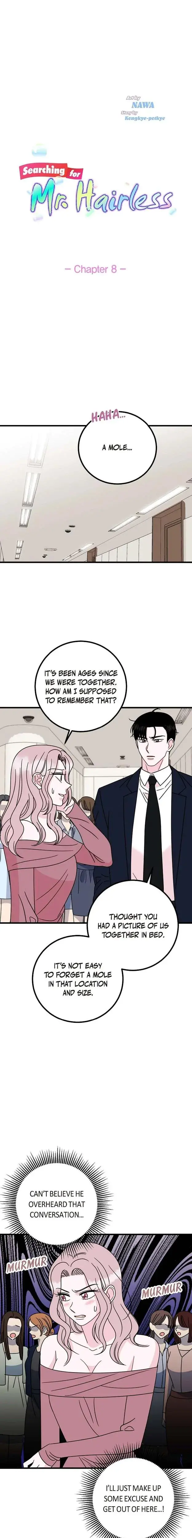 Searching For Mr Hairless Chapter 8 - Page 1