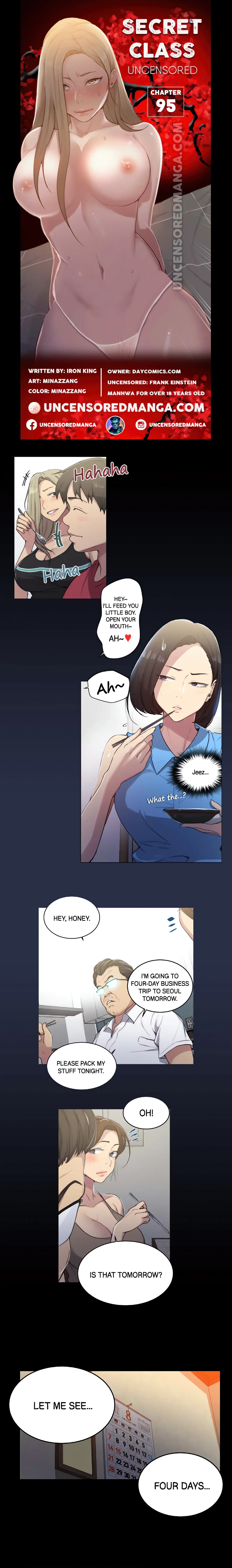 Secret Class Uncensored Fan Edition Chapter 95 - Page 1