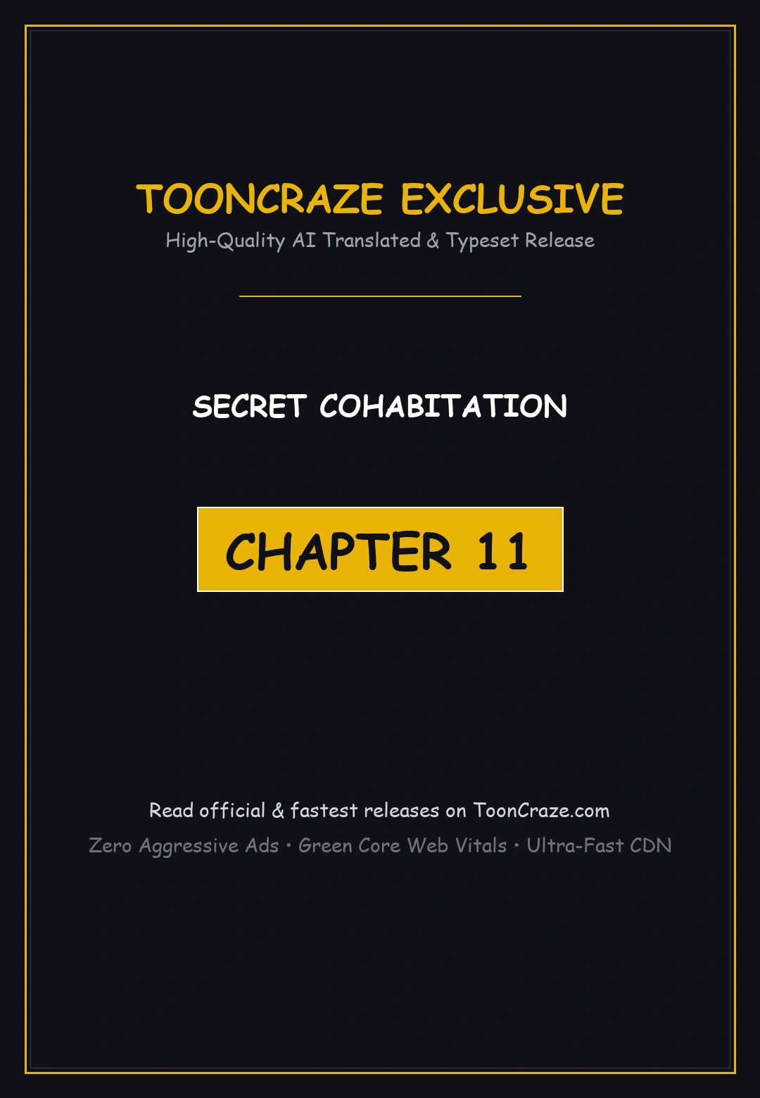 Secret Cohabitation Chapter 11 - Page 1