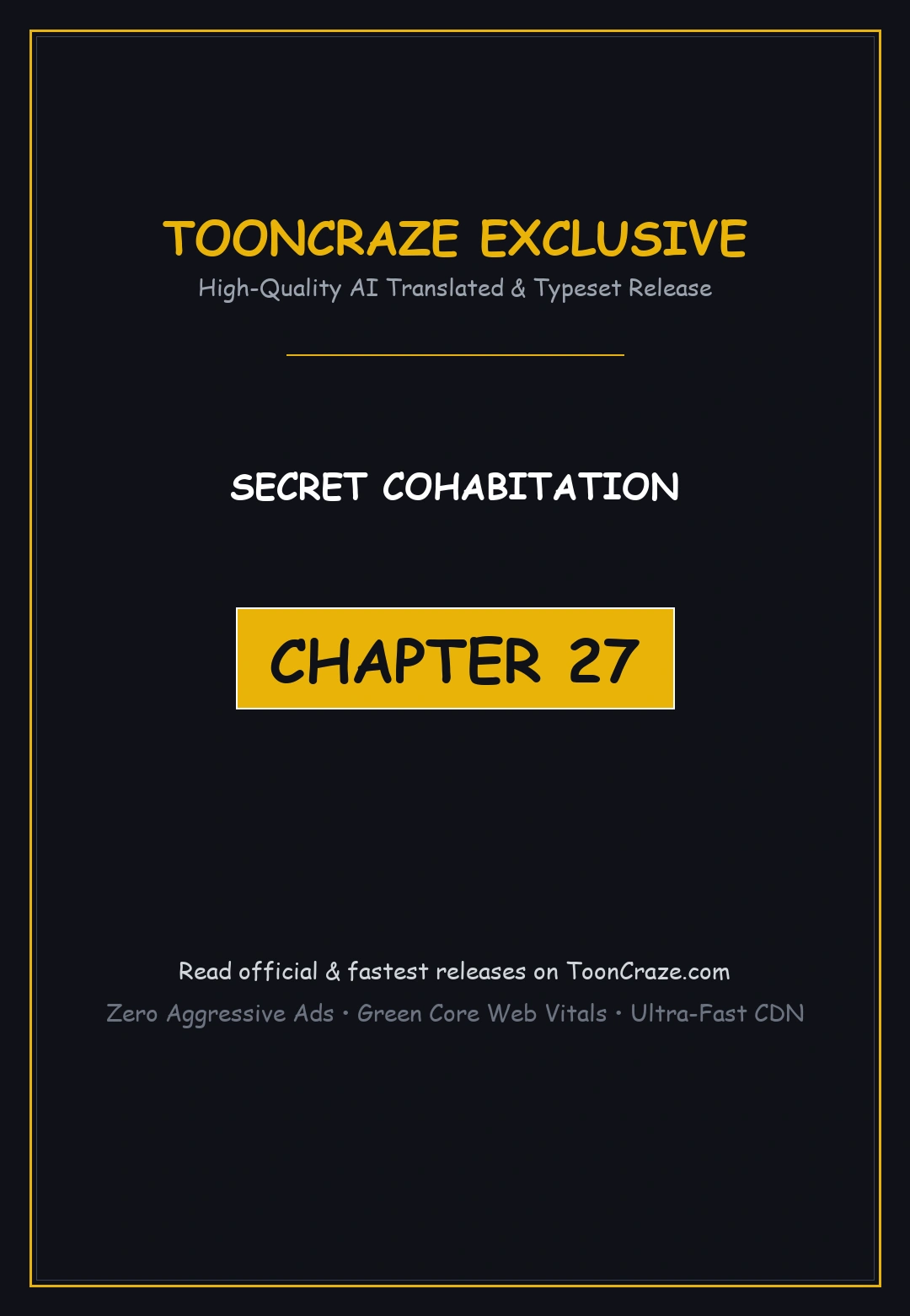 Secret Cohabitation Chapter 27 - Page 1