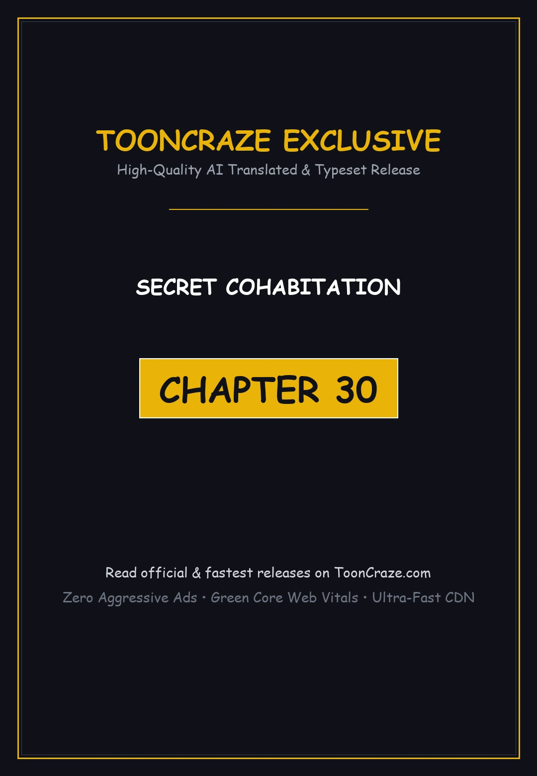 Secret Cohabitation Chapter 30 - Page 1