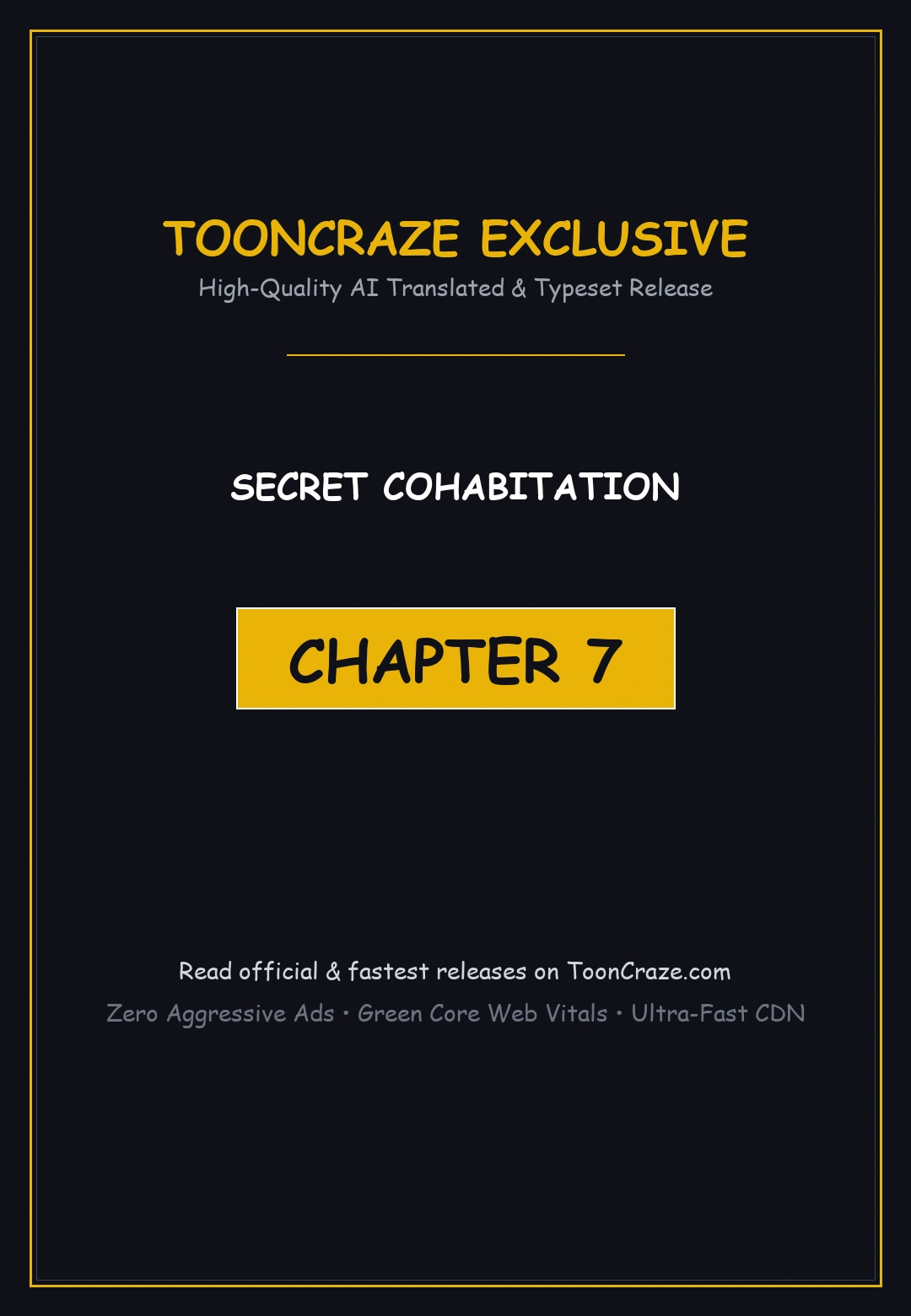 Secret Cohabitation Chapter 7 - Page 1
