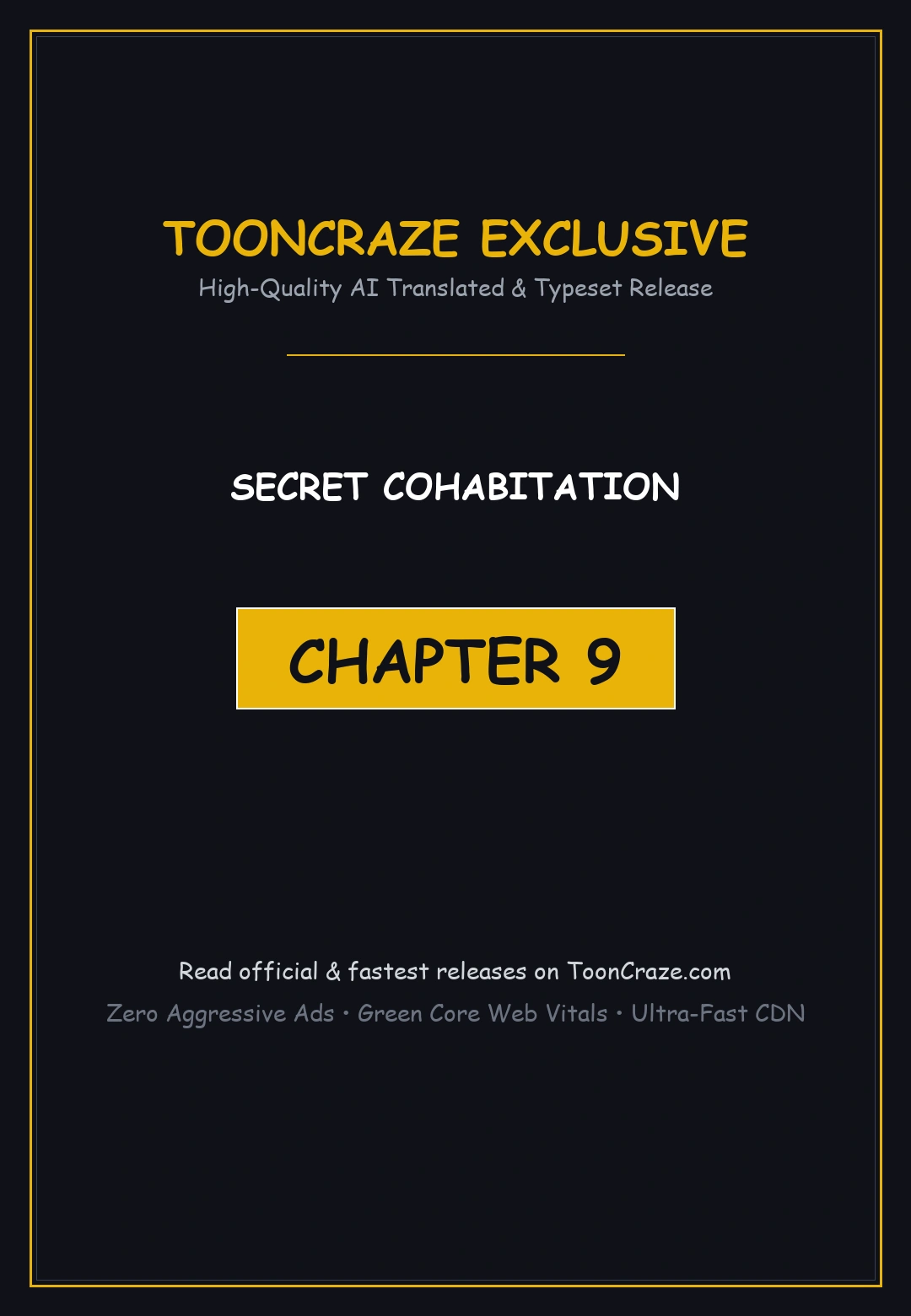 Secret Cohabitation Chapter 9 - Page 1