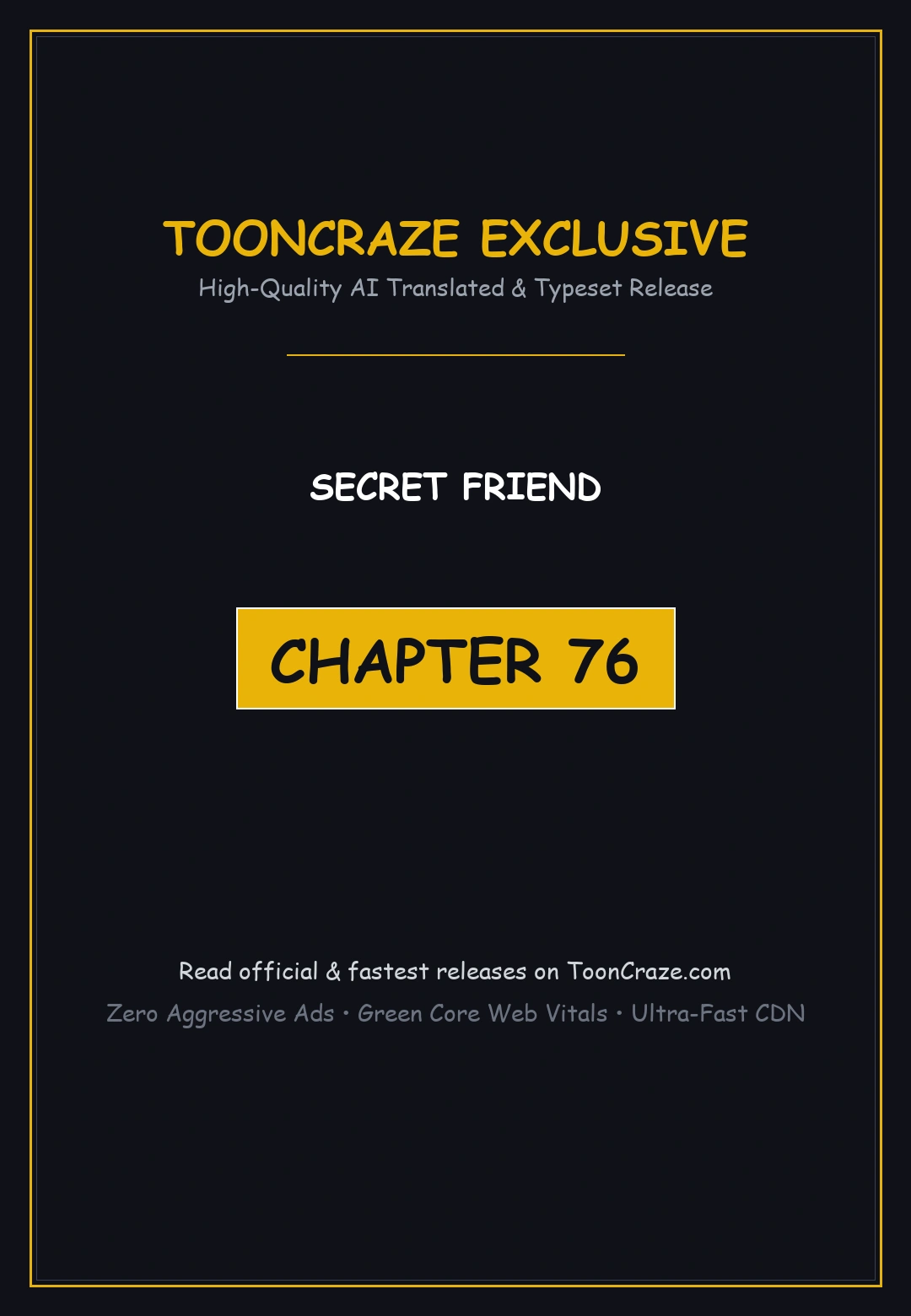 Secret Friend Chapter 76 - Page 1