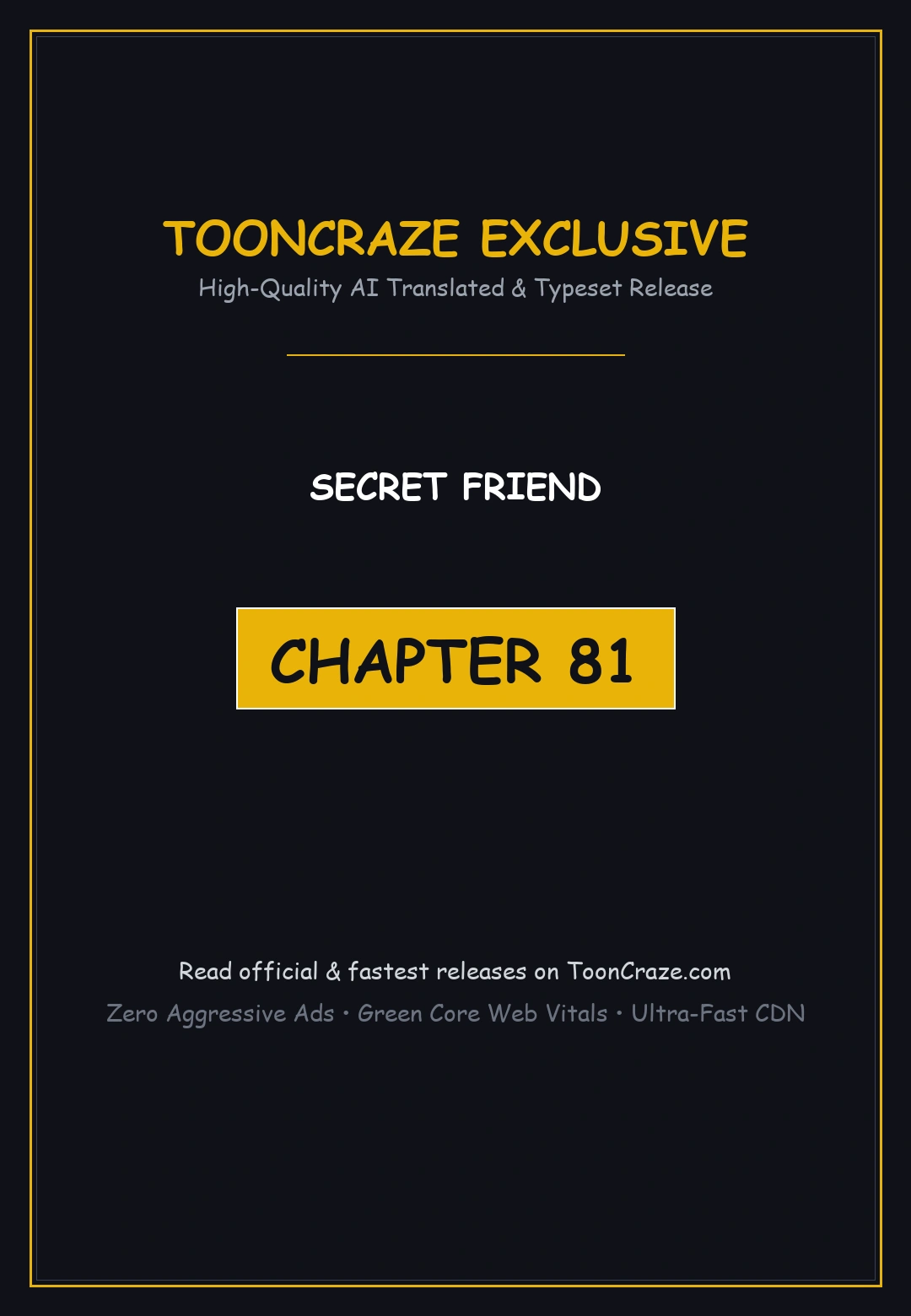 Secret Friend Chapter 81 - Page 1