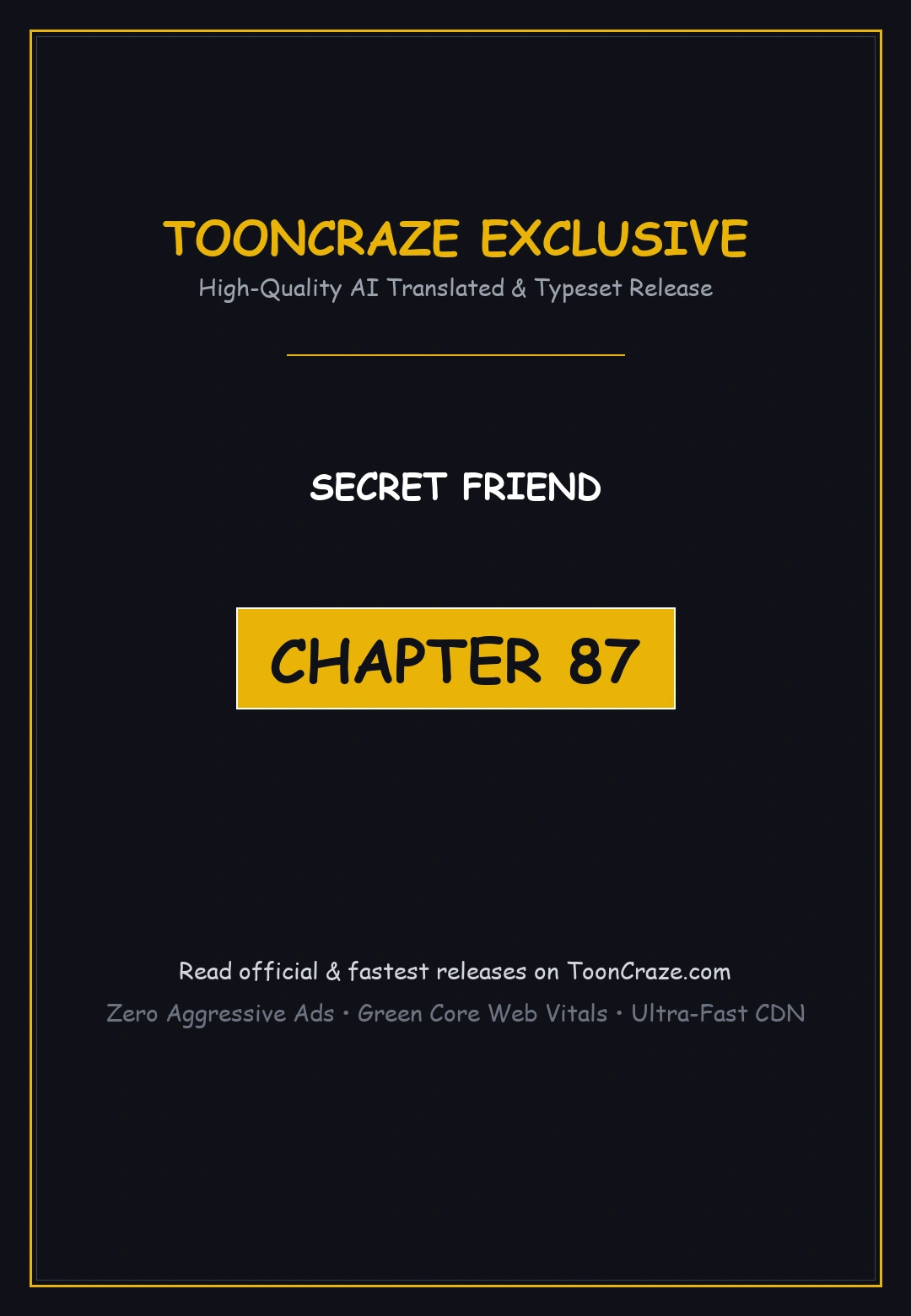 Secret Friend Chapter 87 - Page 1
