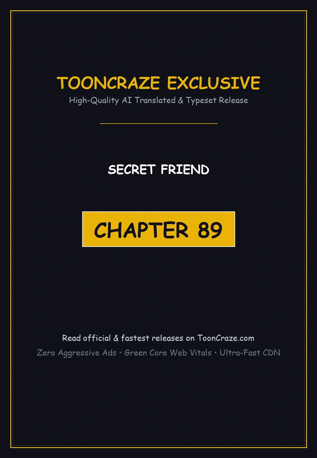 Secret Friend Chapter 89 - Page 1