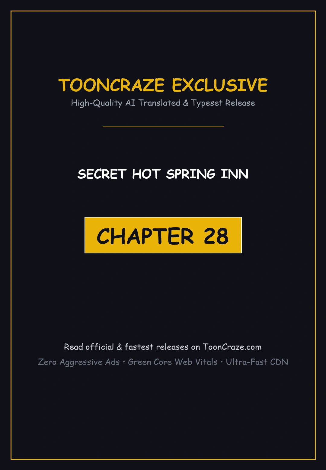 Secret Hot Spring Inn Chapter 28 - Page 1