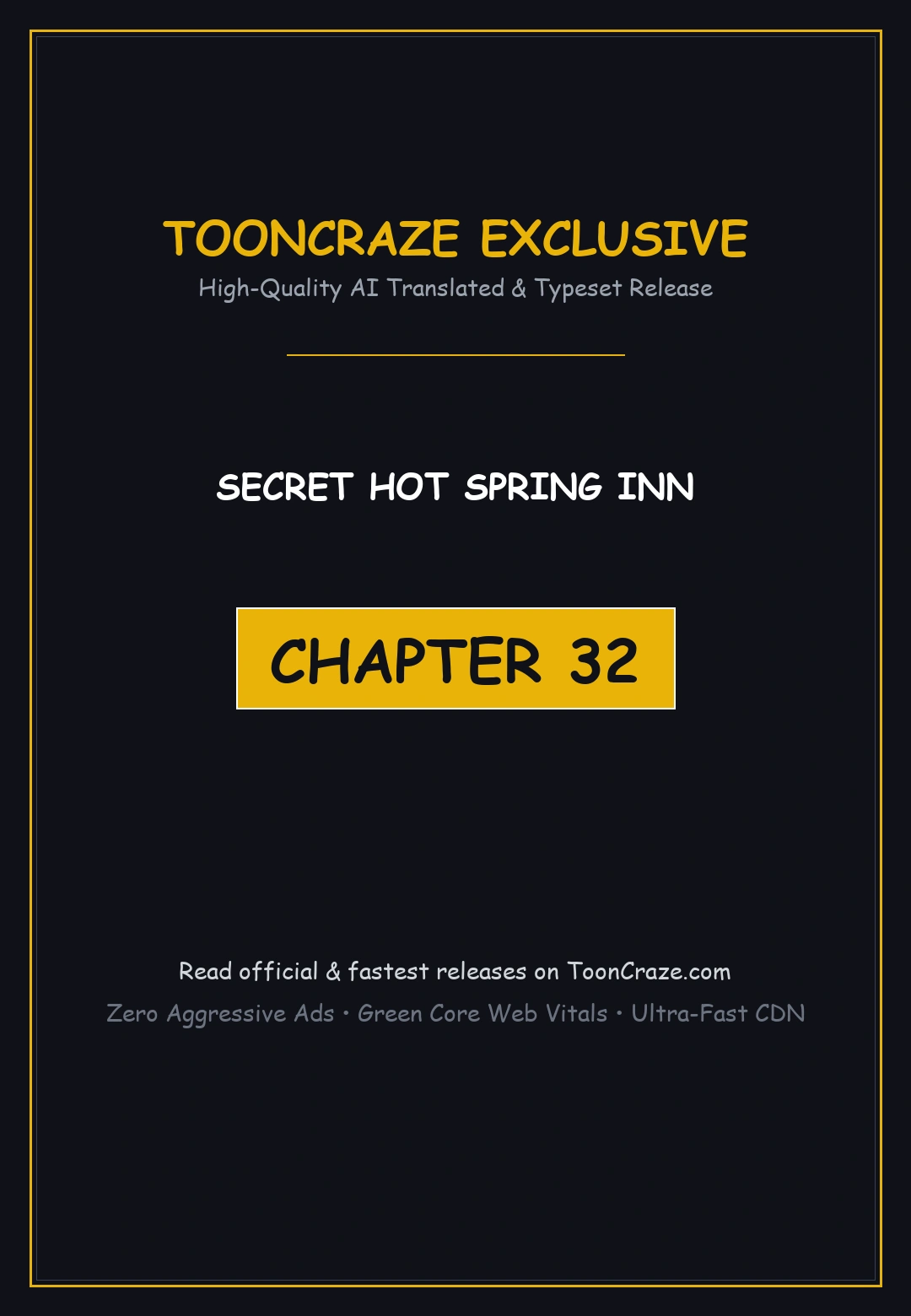 Secret Hot Spring Inn Chapter 32 - Page 1