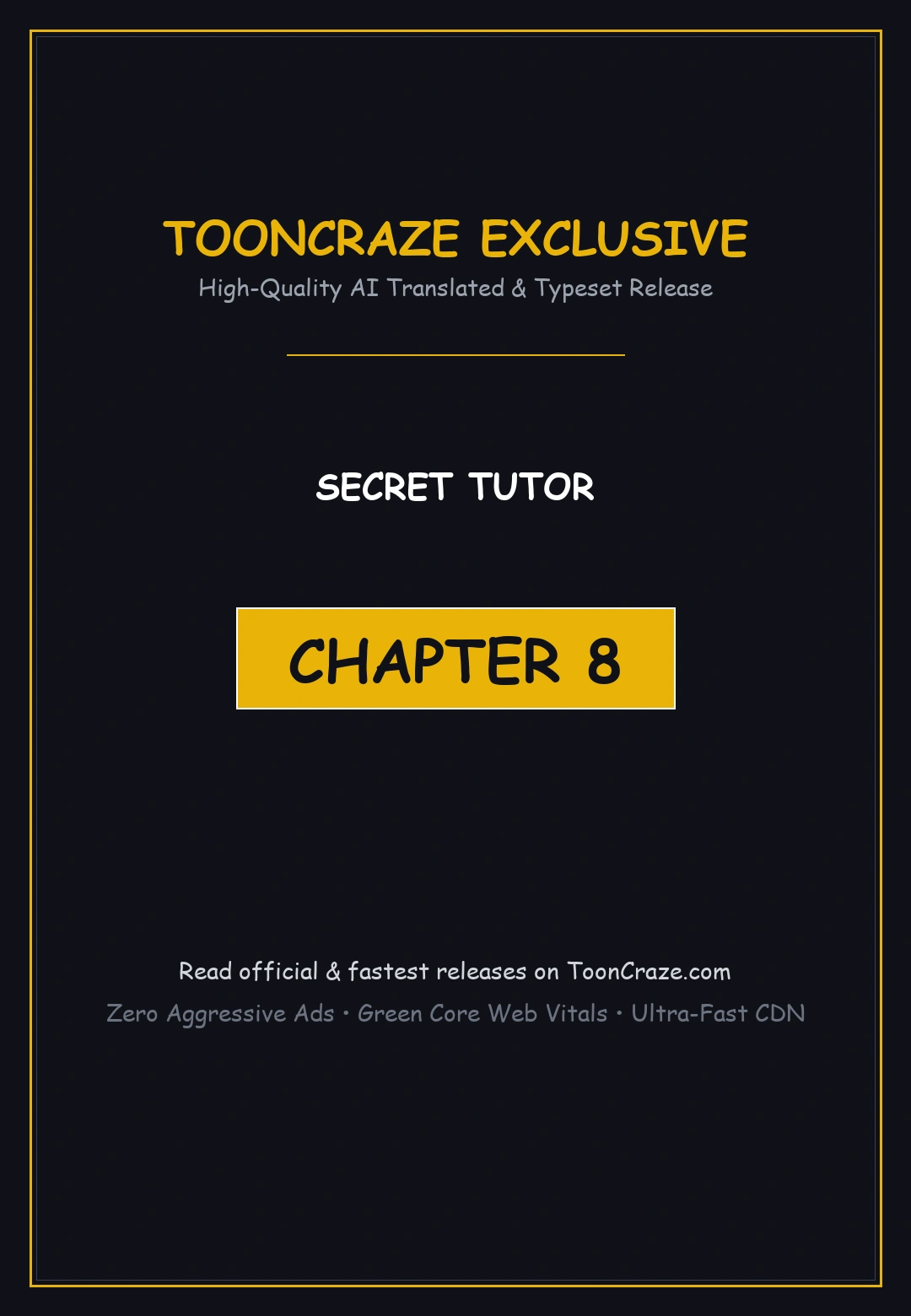 Secret Tutor Chapter 8 - Page 1