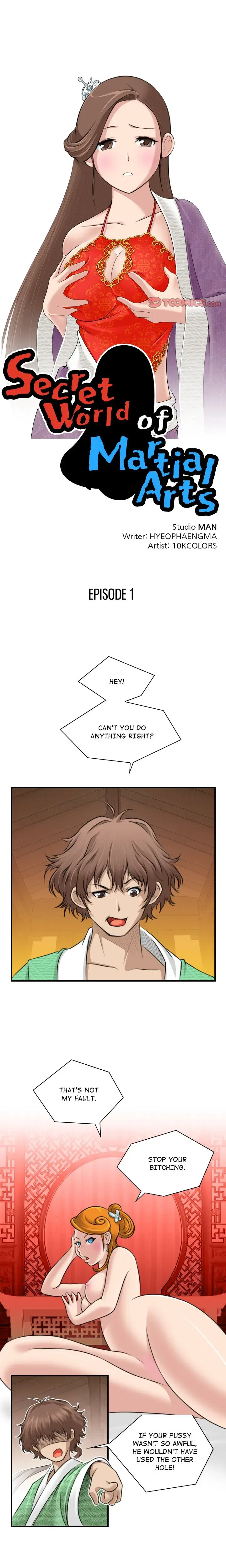 Secret World Of Martial Arts Chapter 1 - Page 1