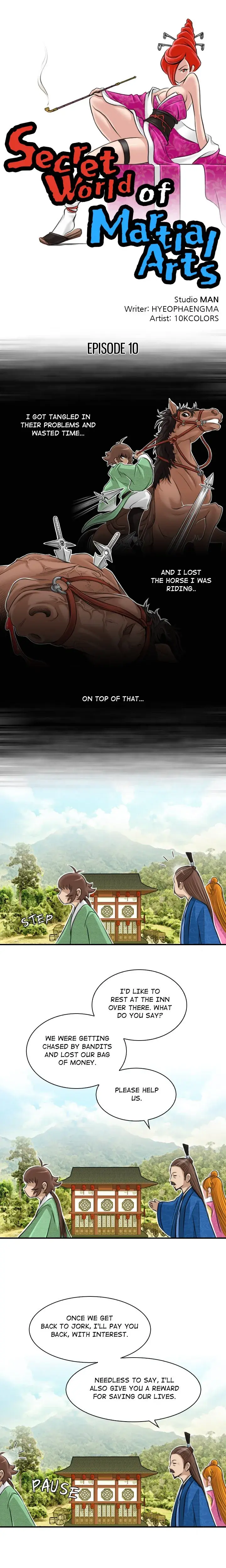 Secret World Of Martial Arts Chapter 10 - Page 3