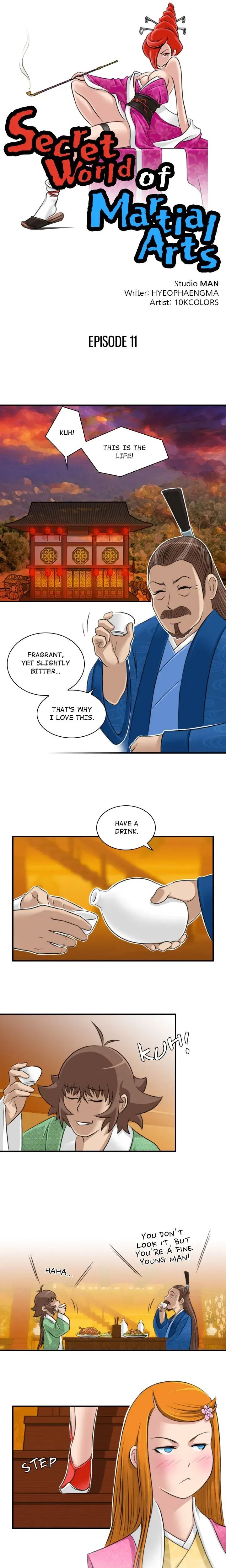 Secret World Of Martial Arts Chapter 11 - Page 4