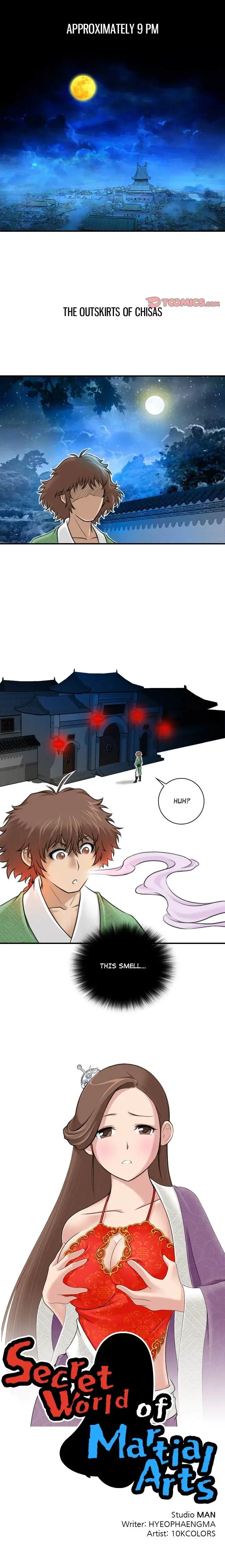 Secret World Of Martial Arts Chapter 2 - Page 1