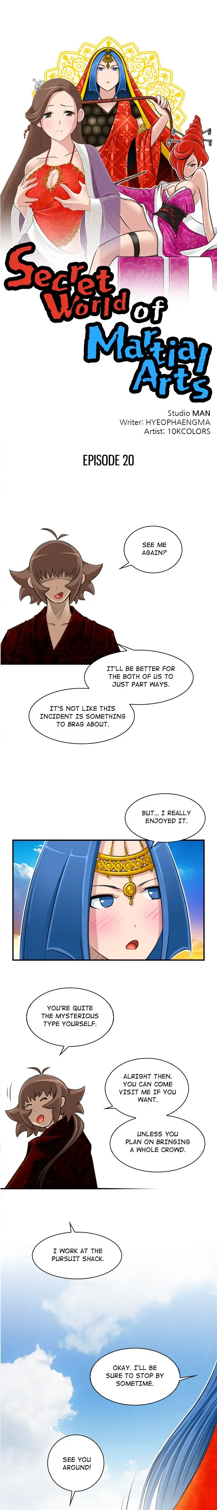 Secret World Of Martial Arts Chapter 20 - Page 2