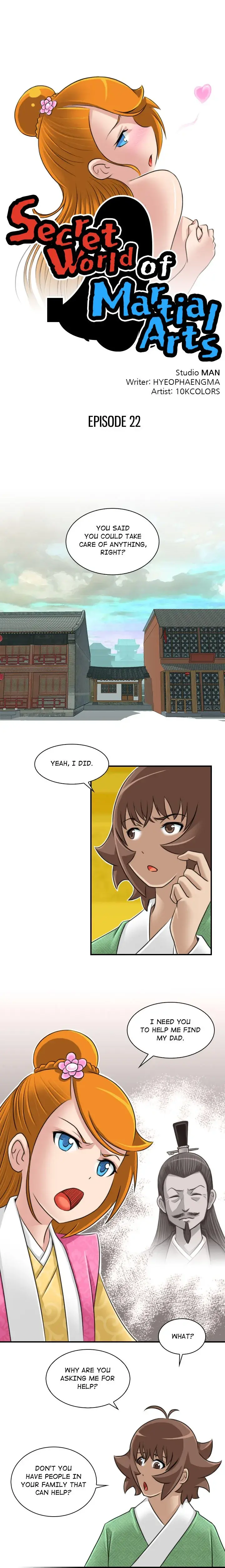 Secret World Of Martial Arts Chapter 22 - Page 2