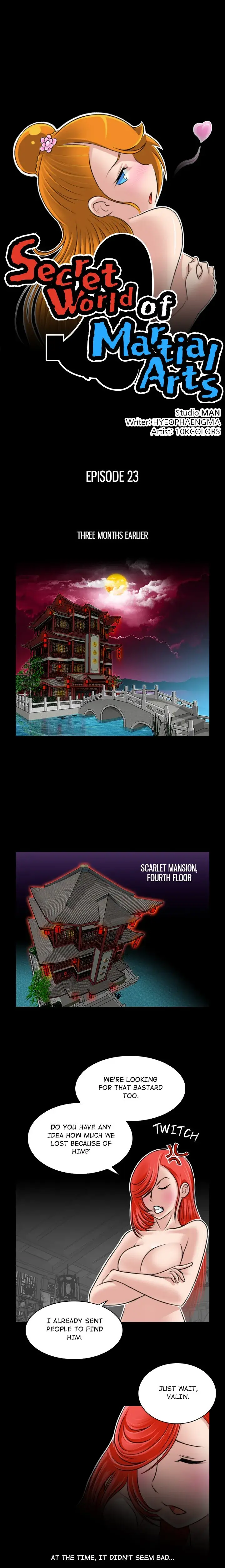 Secret World Of Martial Arts Chapter 23 - Page 2