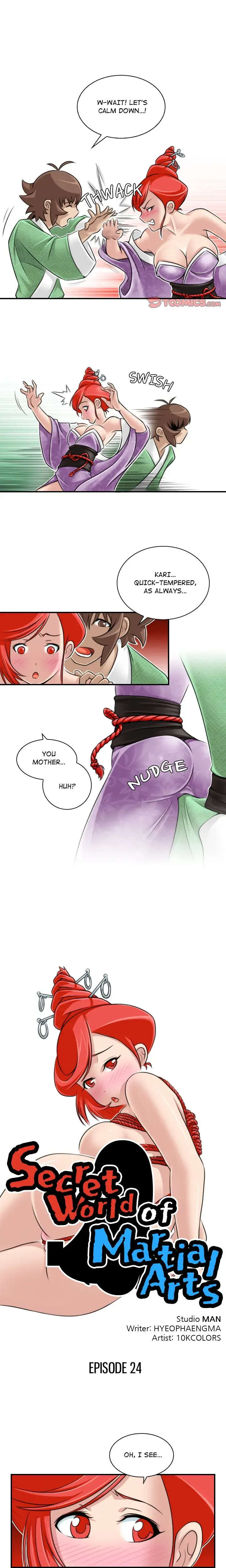 Secret World Of Martial Arts Chapter 24 - Page 1
