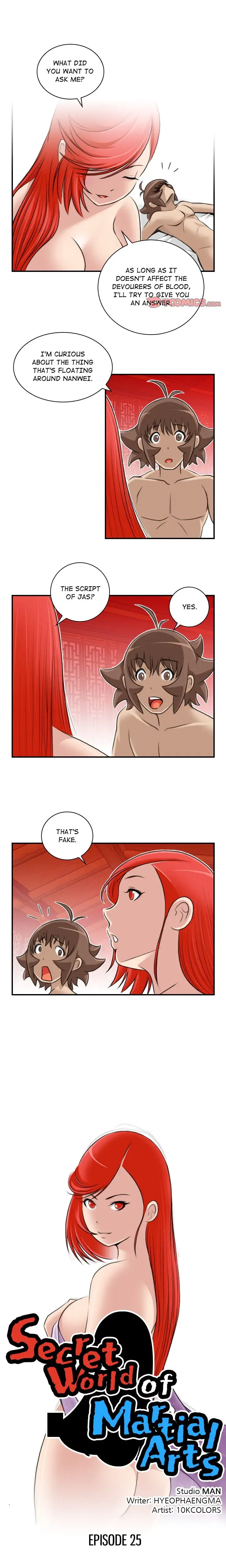 Secret World Of Martial Arts Chapter 25 - Page 1