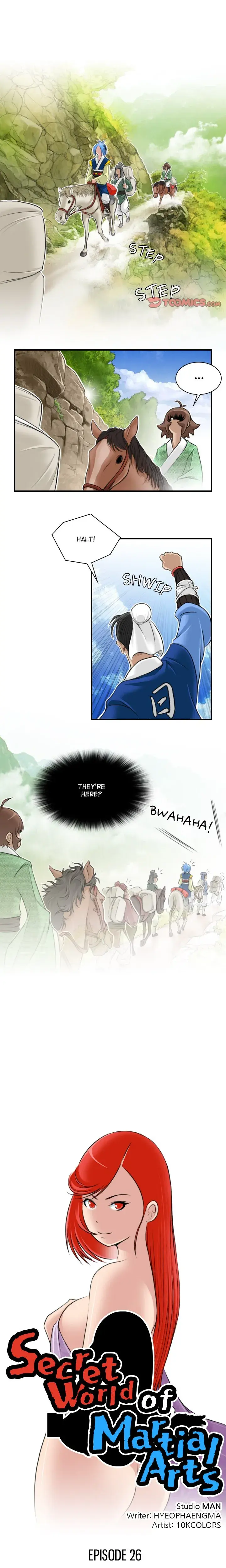 Secret World Of Martial Arts Chapter 26 - Page 1