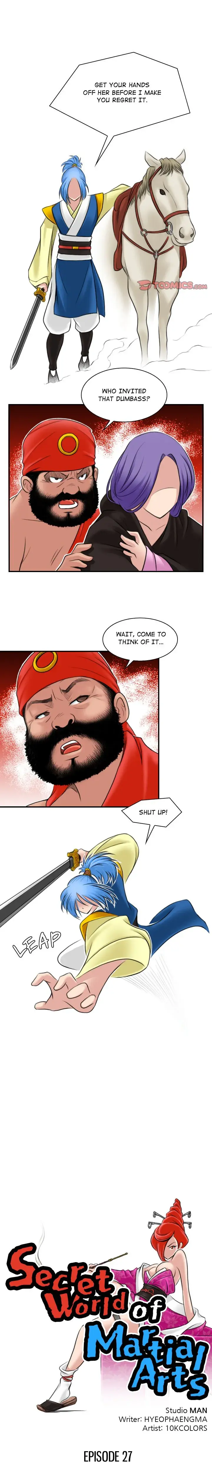 Secret World Of Martial Arts Chapter 27 - Page 1