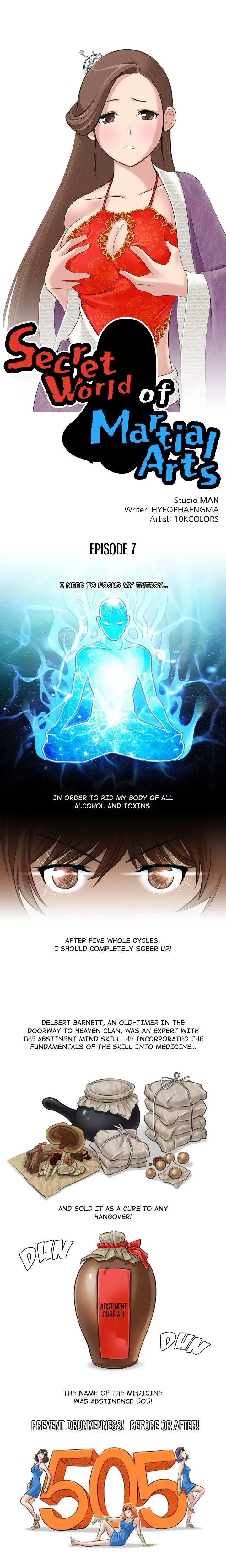 Secret World Of Martial Arts Chapter 7 - Page 2