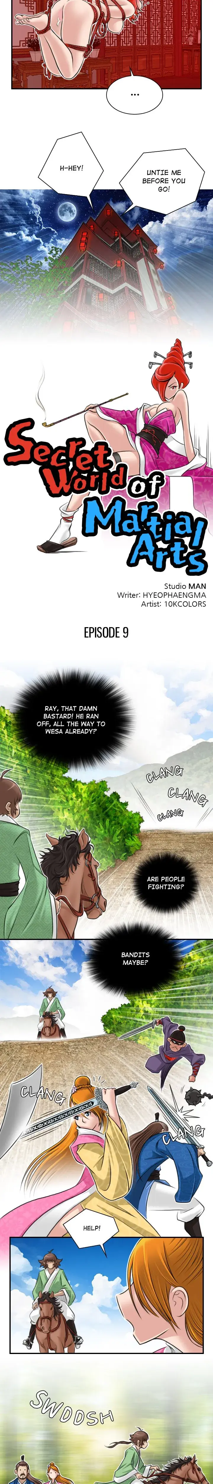 Secret World Of Martial Arts Chapter 9 - Page 3