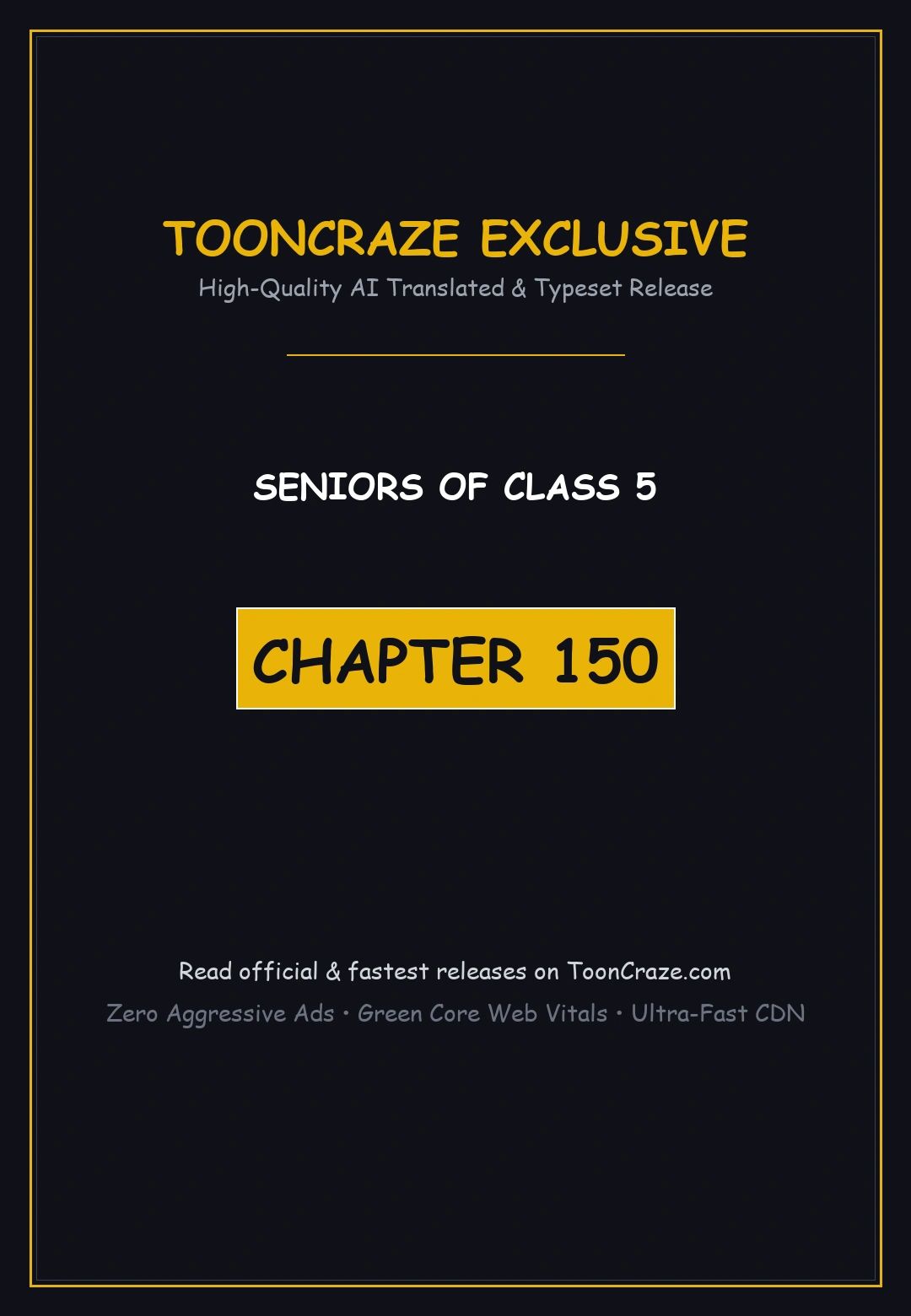 Seniors Of Class 5 Chapter 150 - Page 1