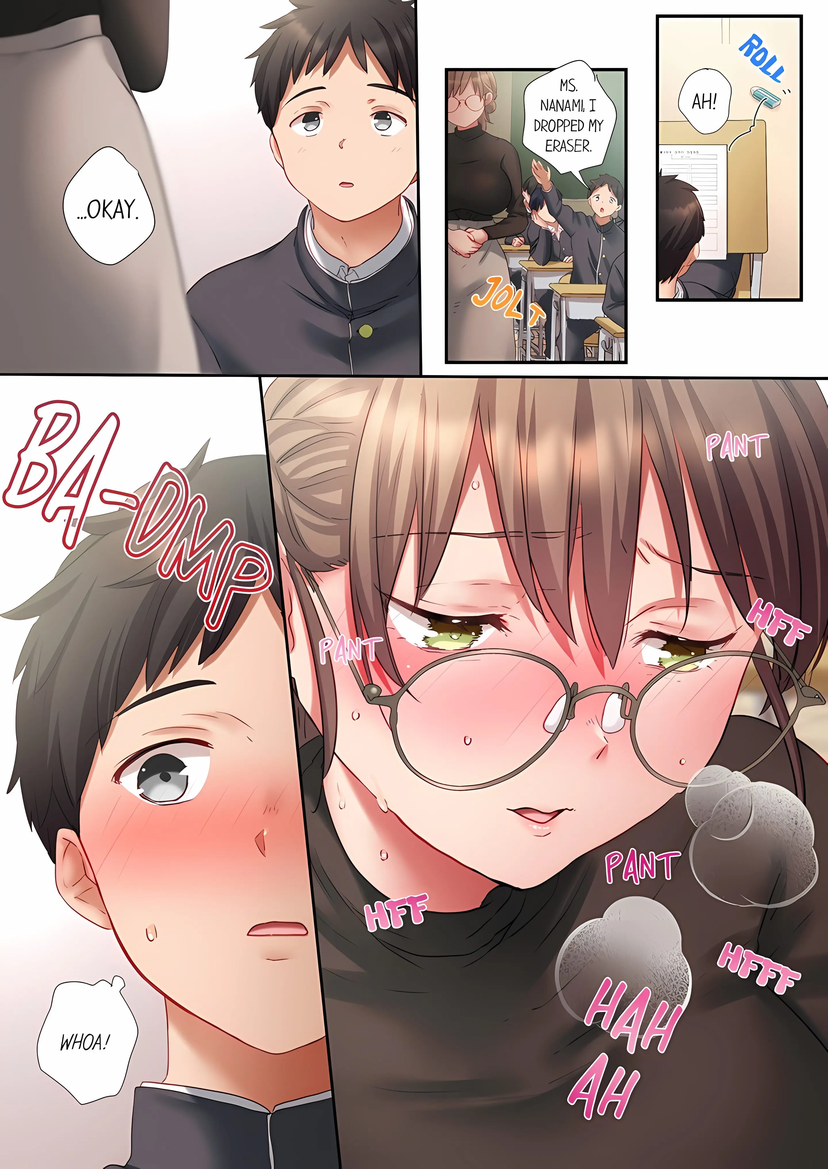 Sent To The Wrong Chat Blackmailed By One Of The Thirty Boys In My Class Chapter 1 - Page 14