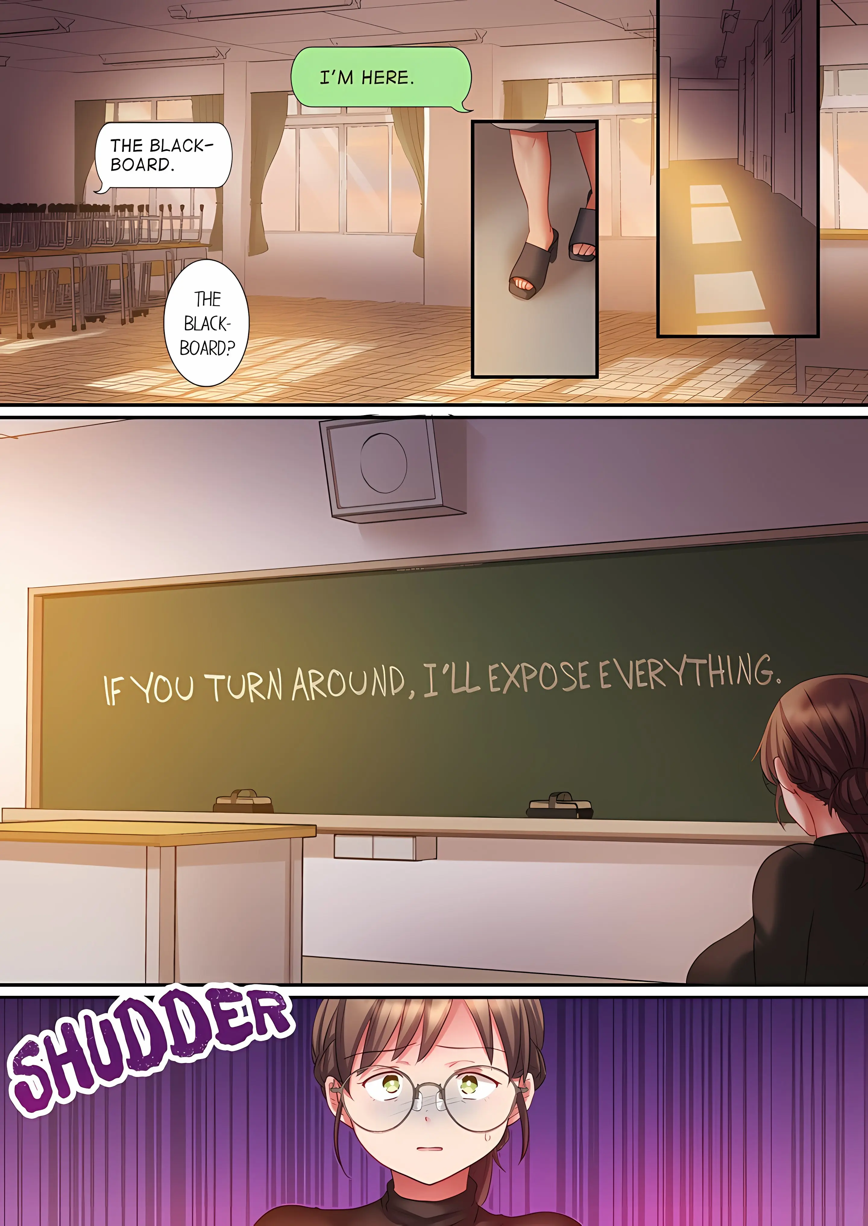 Sent To The Wrong Chat Blackmailed By One Of The Thirty Boys In My Class Chapter 1 - Page 18