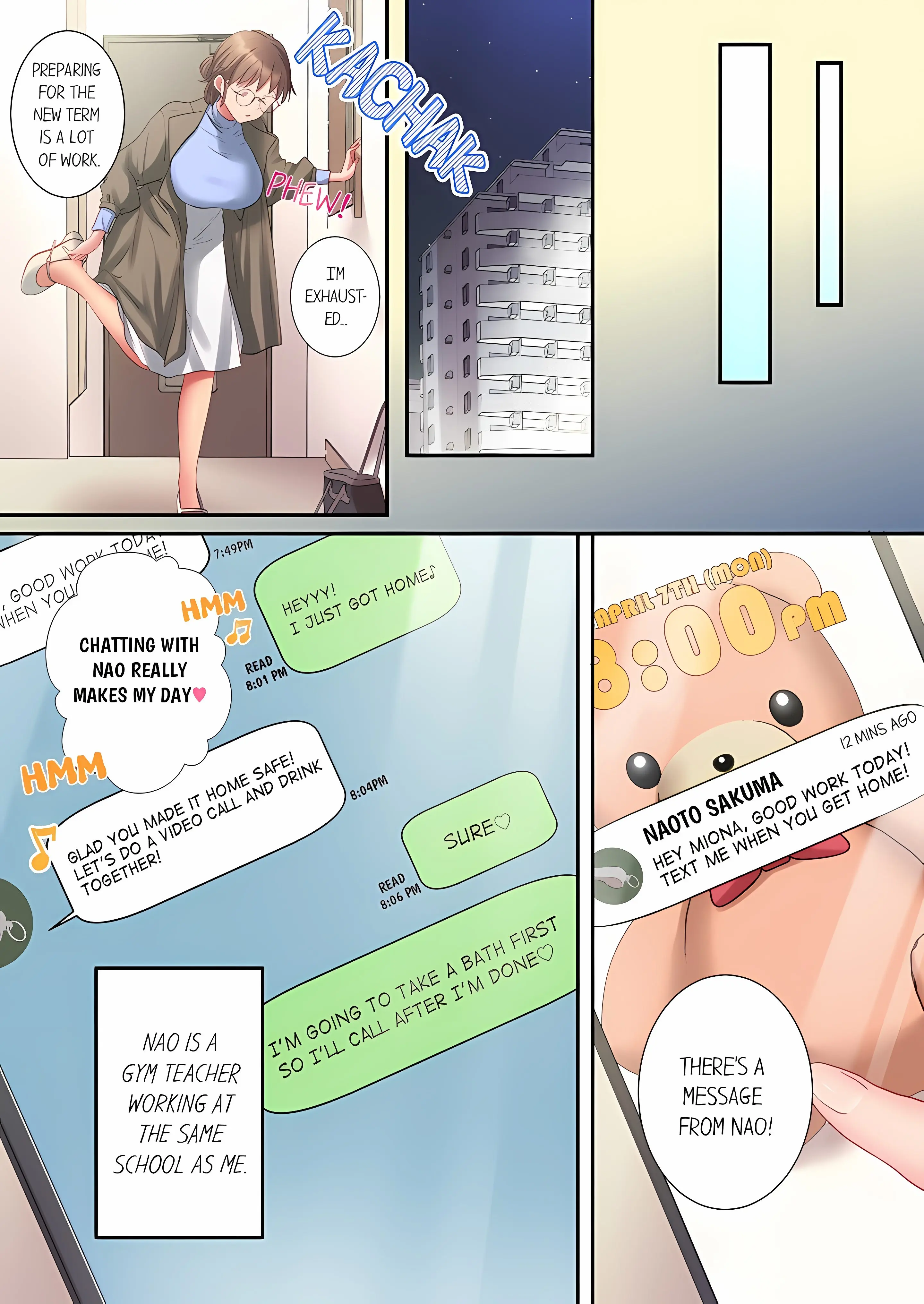Sent To The Wrong Chat Blackmailed By One Of The Thirty Boys In My Class Chapter 1 - Page 3