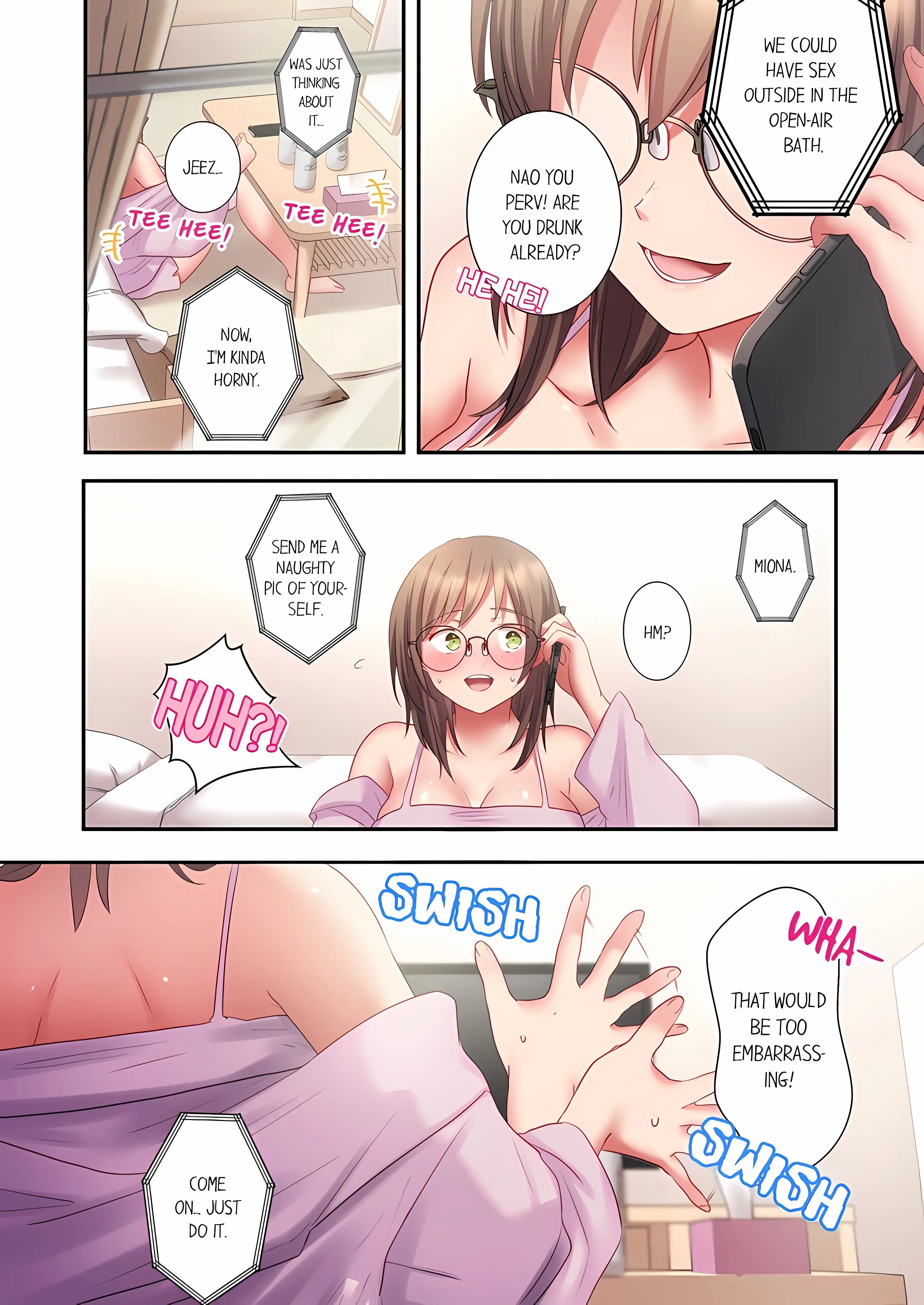 Sent To The Wrong Chat Blackmailed By One Of The Thirty Boys In My Class Chapter 1 - Page 6