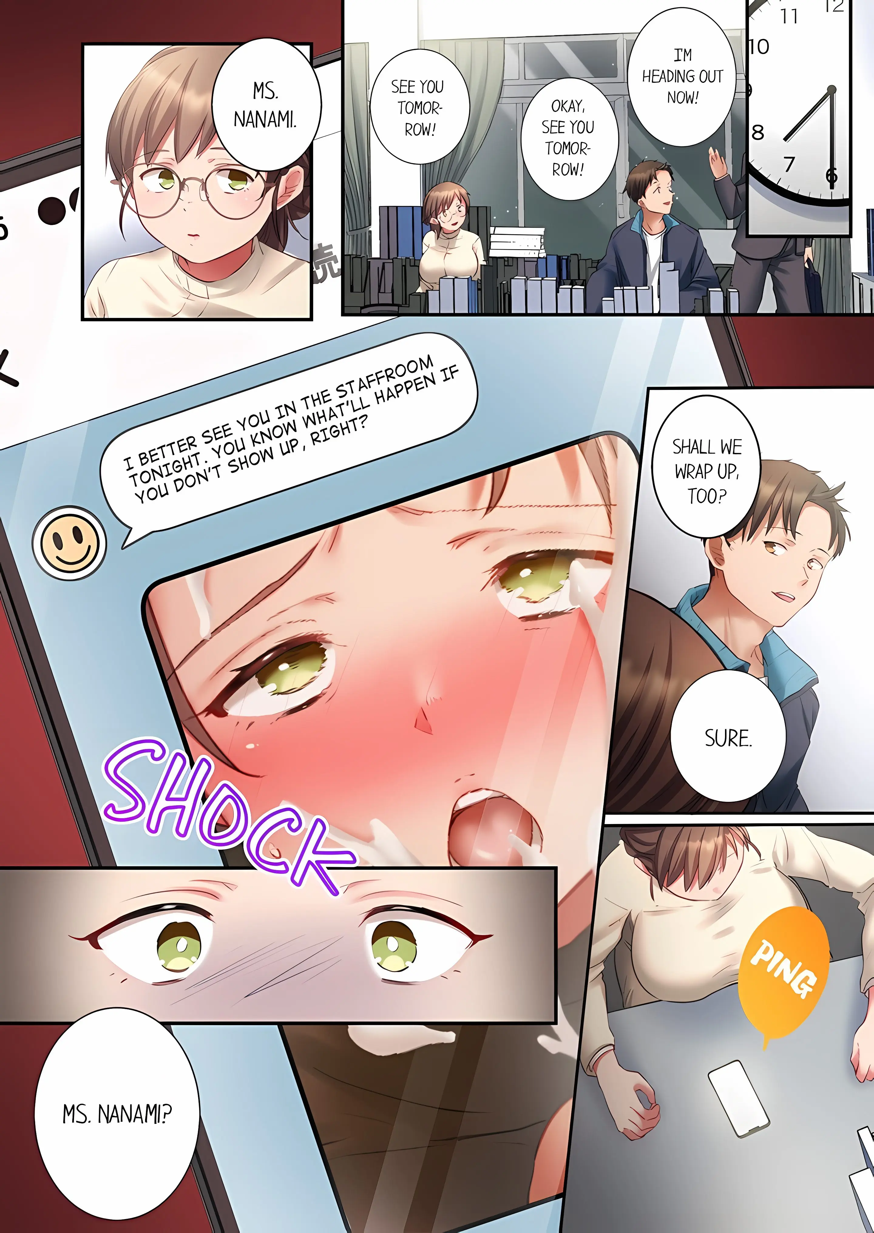 Sent To The Wrong Chat Blackmailed By One Of The Thirty Boys In My Class Chapter 2 - Page 10