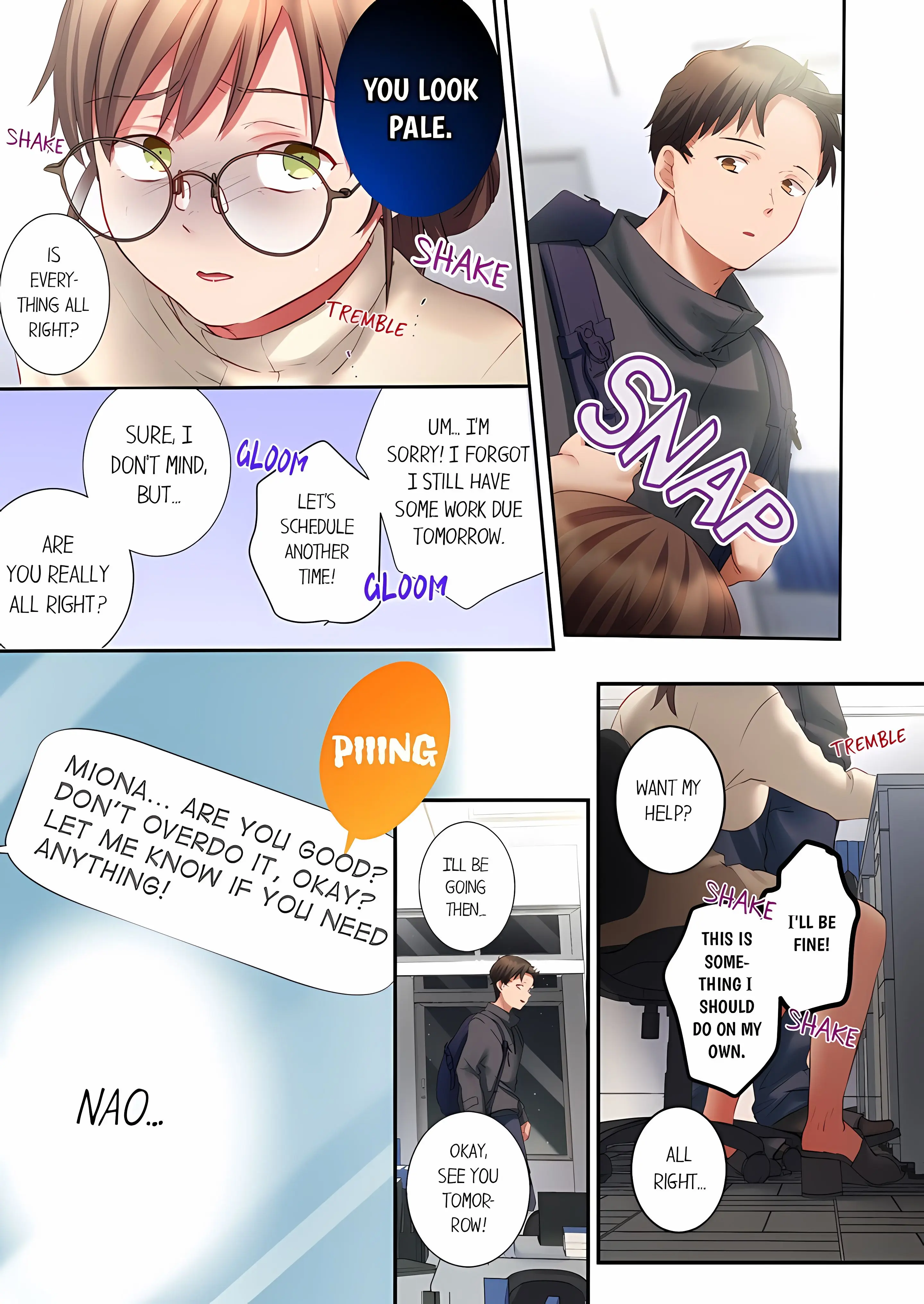 Sent To The Wrong Chat Blackmailed By One Of The Thirty Boys In My Class Chapter 2 - Page 11