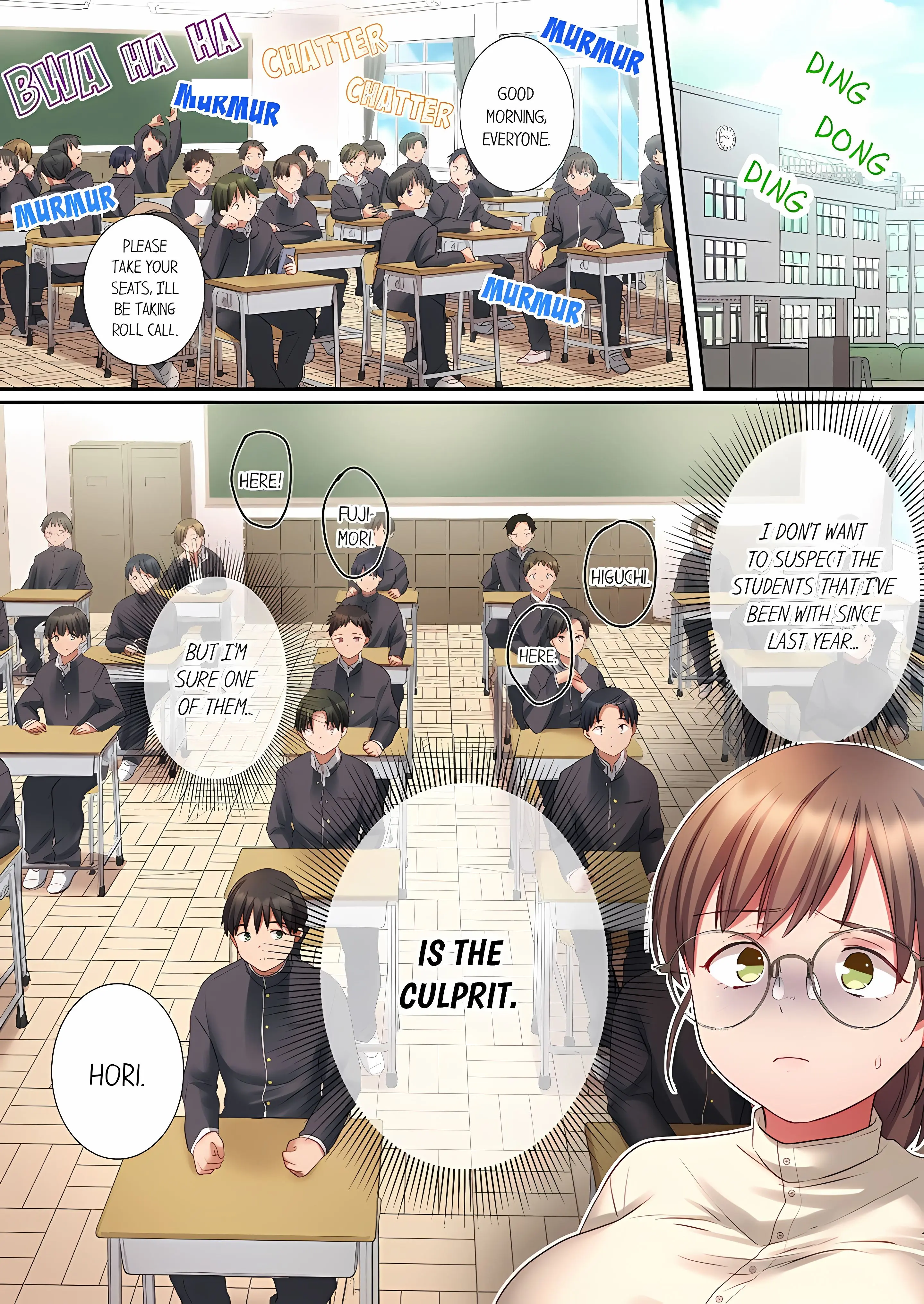 Sent To The Wrong Chat Blackmailed By One Of The Thirty Boys In My Class Chapter 2 - Page 4
