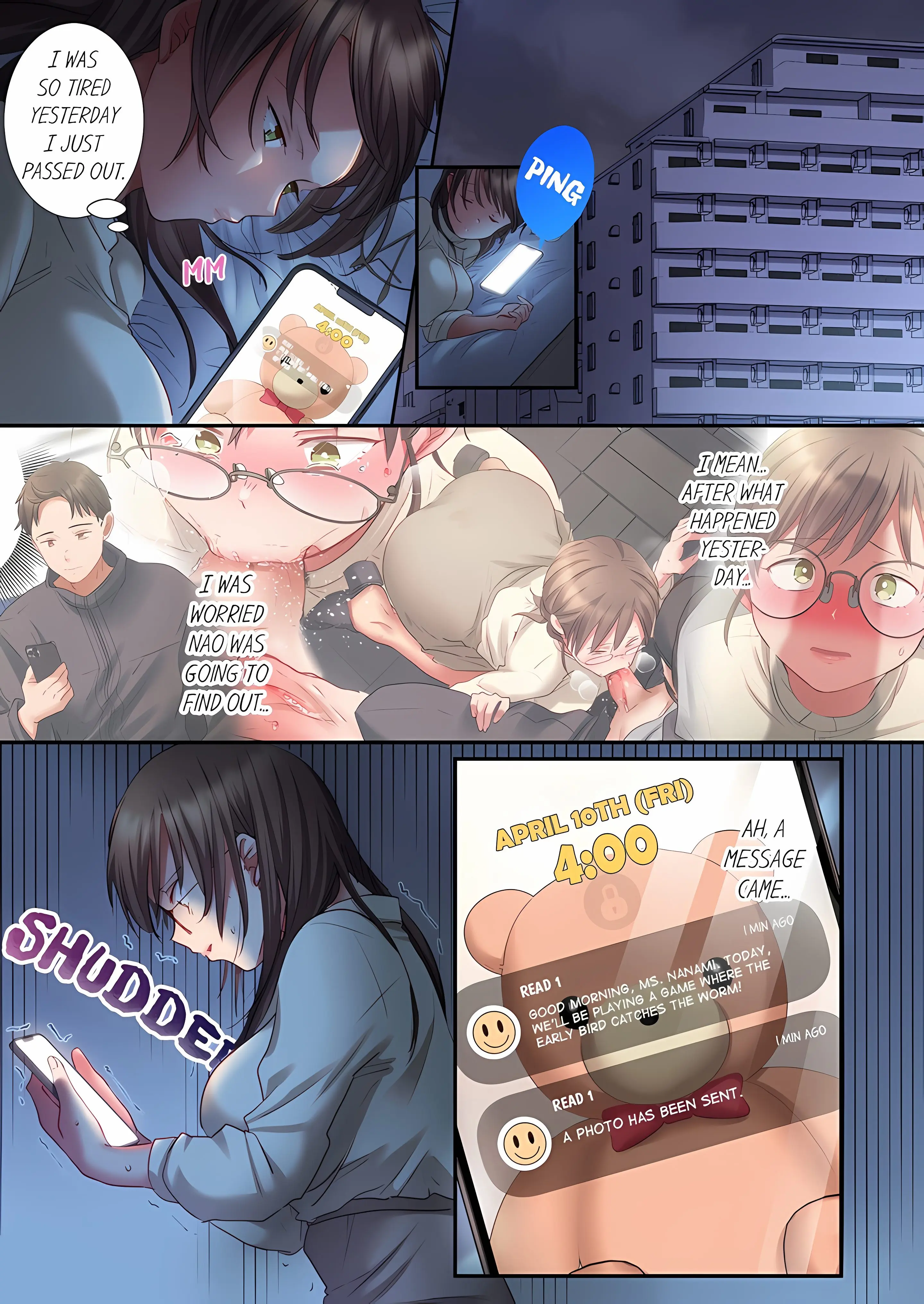 Sent To The Wrong Chat Blackmailed By One Of The Thirty Boys In My Class Chapter 3 - Page 1