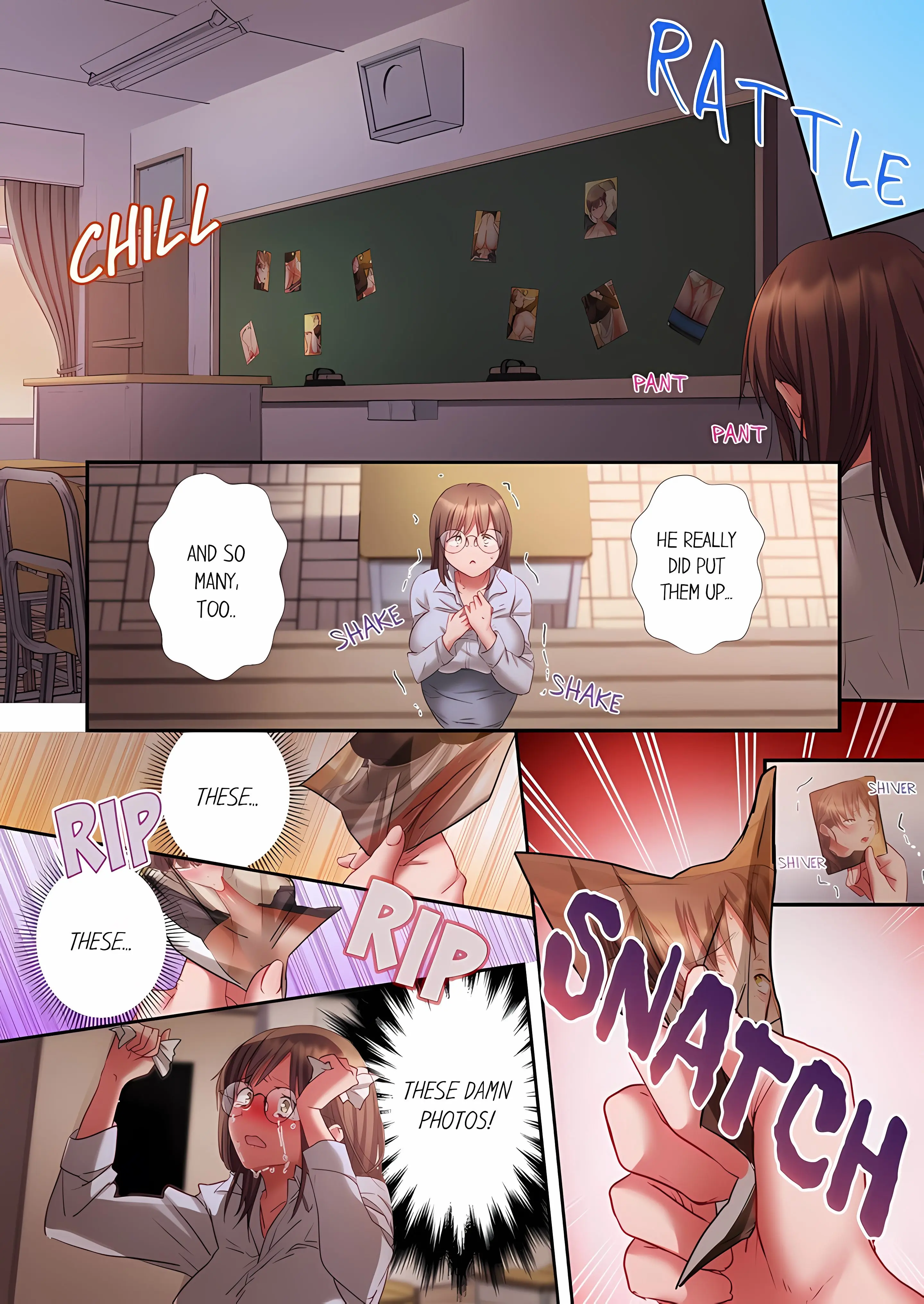 Sent To The Wrong Chat Blackmailed By One Of The Thirty Boys In My Class Chapter 3 - Page 6