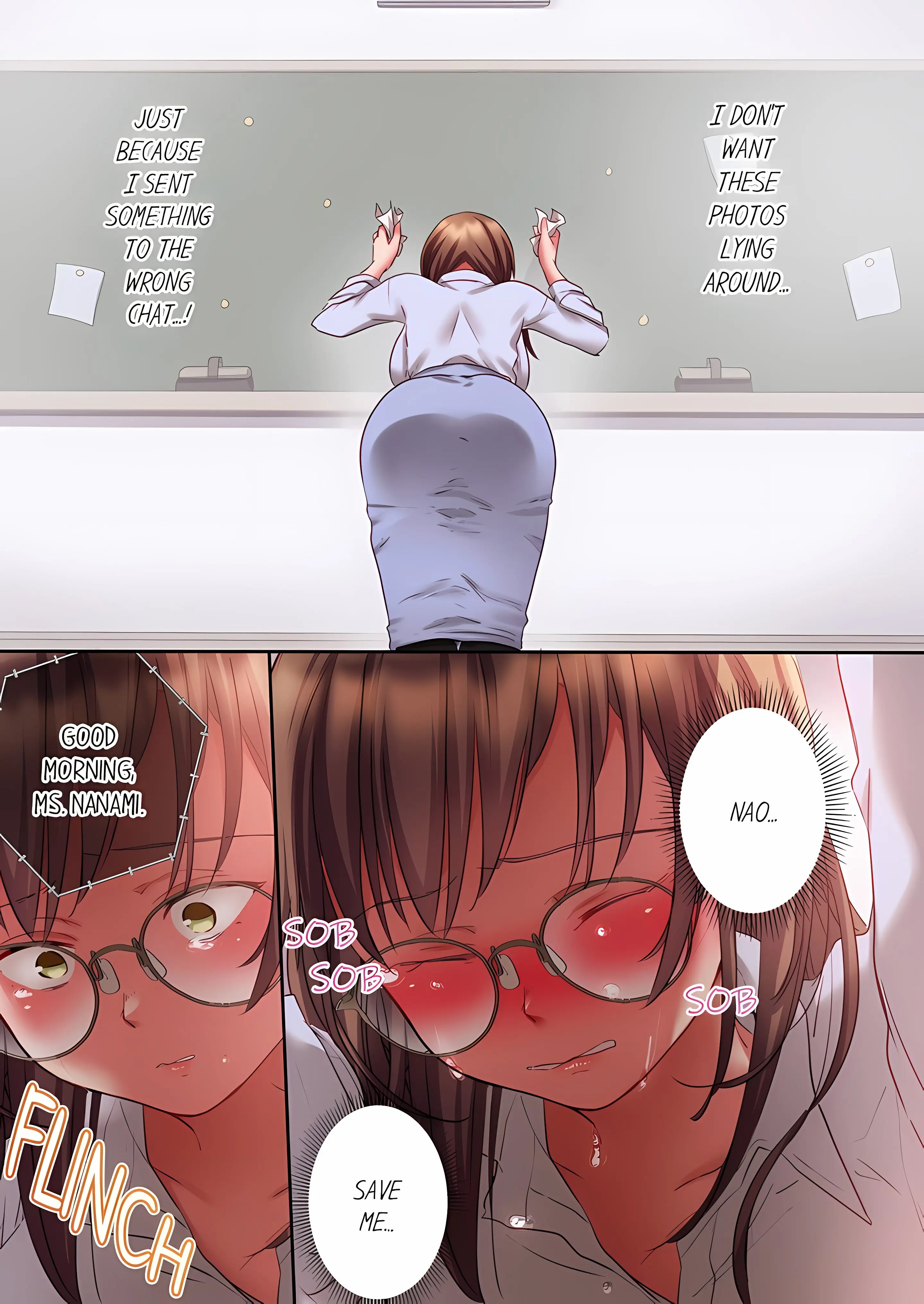 Sent To The Wrong Chat Blackmailed By One Of The Thirty Boys In My Class Chapter 3 - Page 7