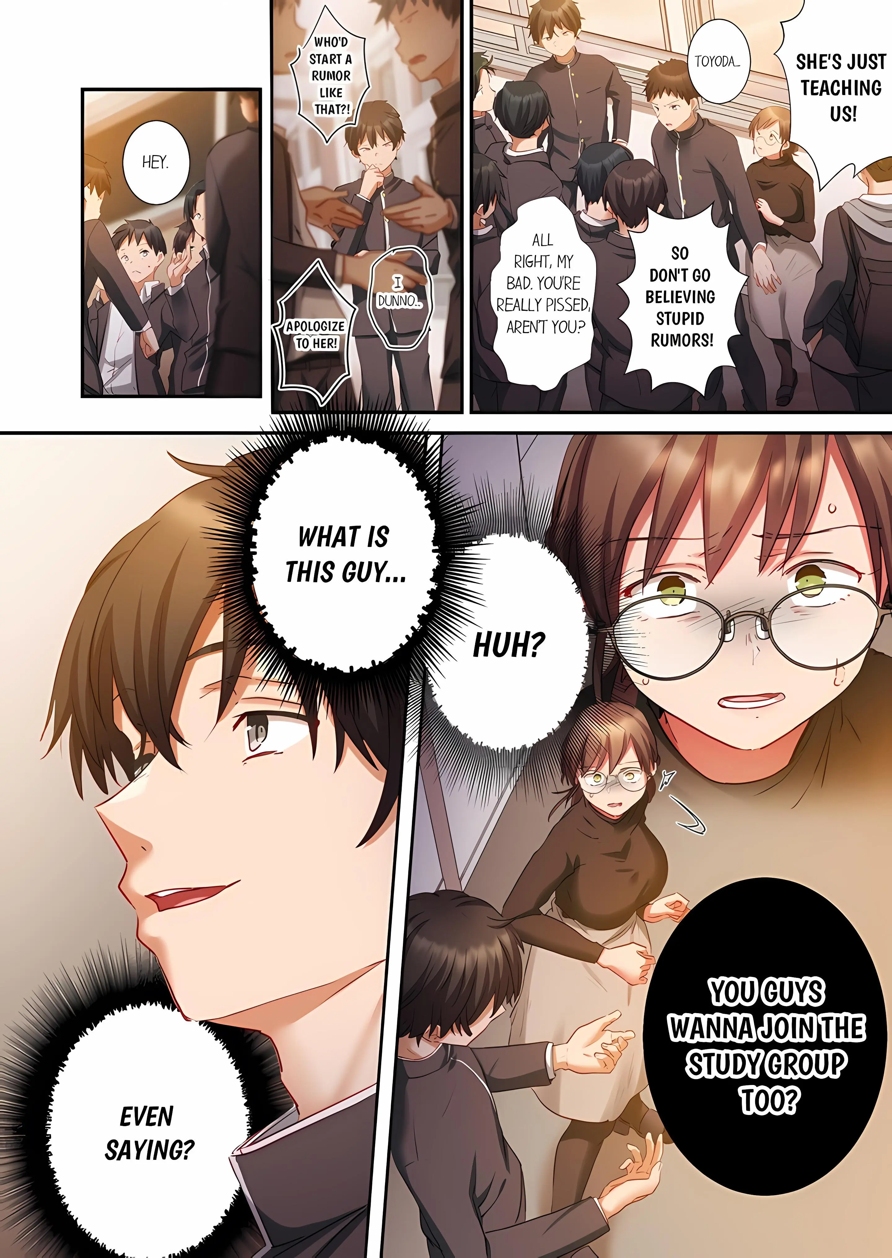 Sent To The Wrong Chat Blackmailed By One Of The Thirty Boys In My Class Chapter 5 - Page 10
