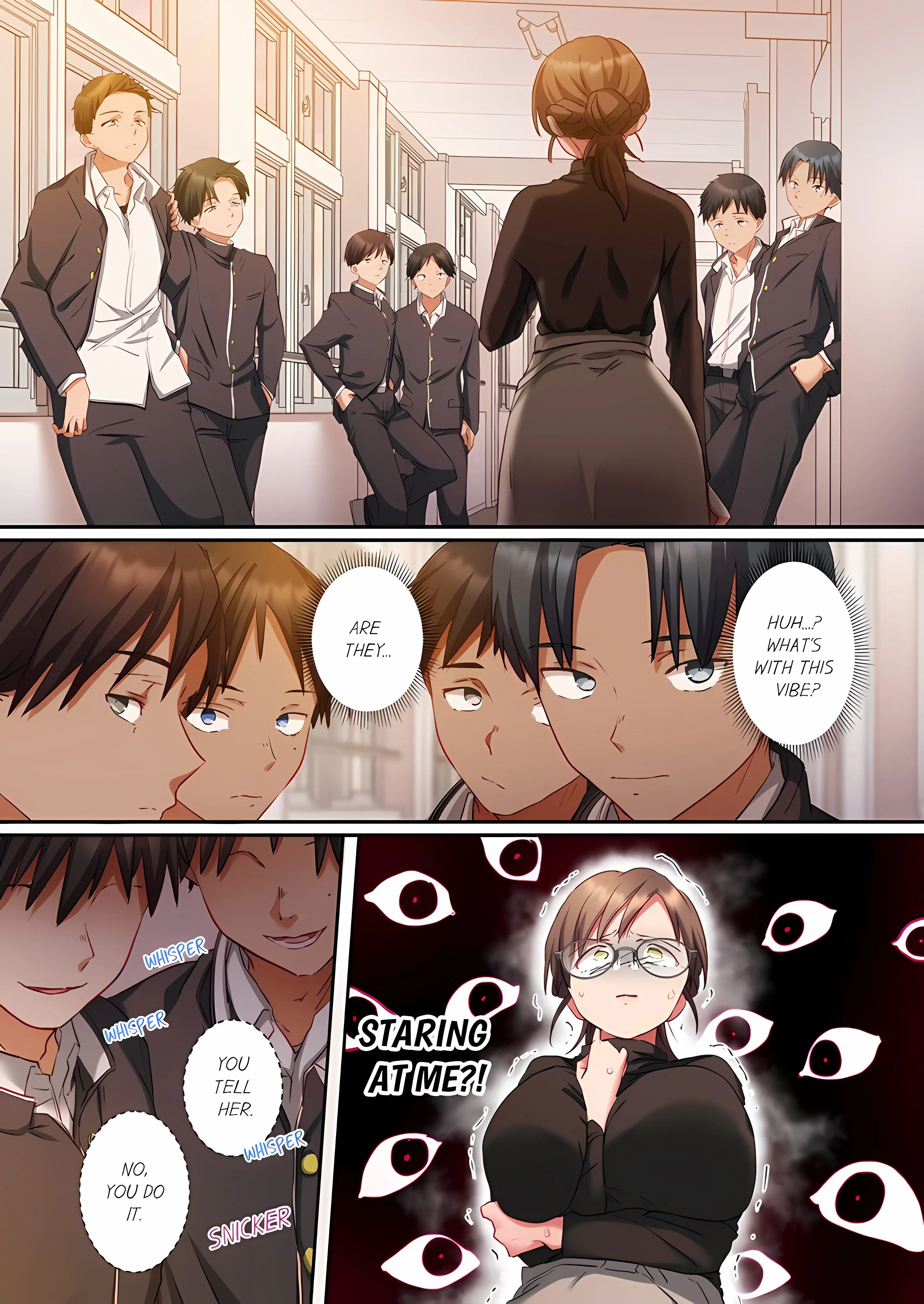 Sent To The Wrong Chat Blackmailed By One Of The Thirty Boys In My Class Chapter 5 - Page 7