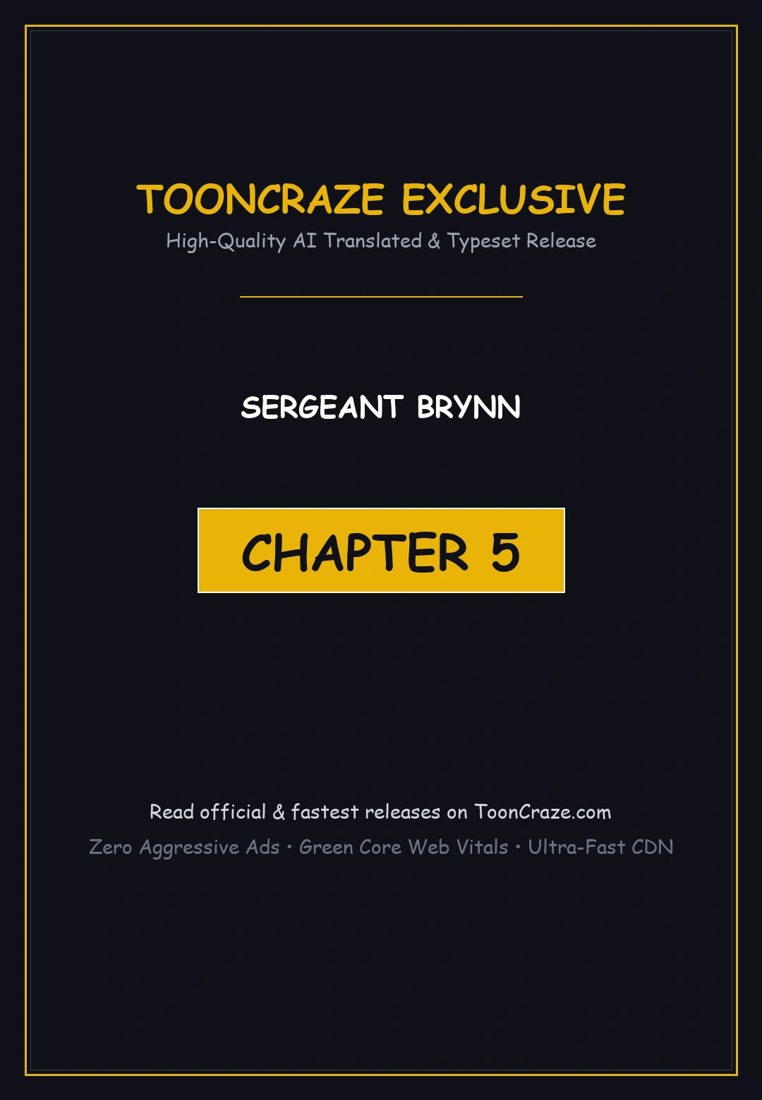 Sergeant Brynn Chapter 5 - Page 1