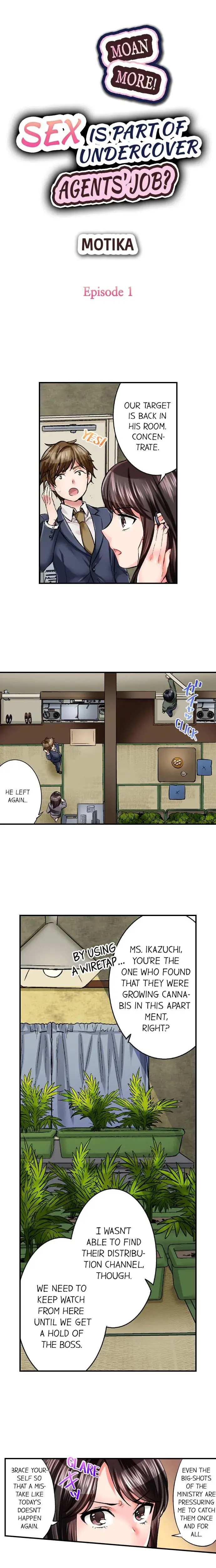 Sex Is Part Of Undercover Agents Job Chapter 1 - Page 1