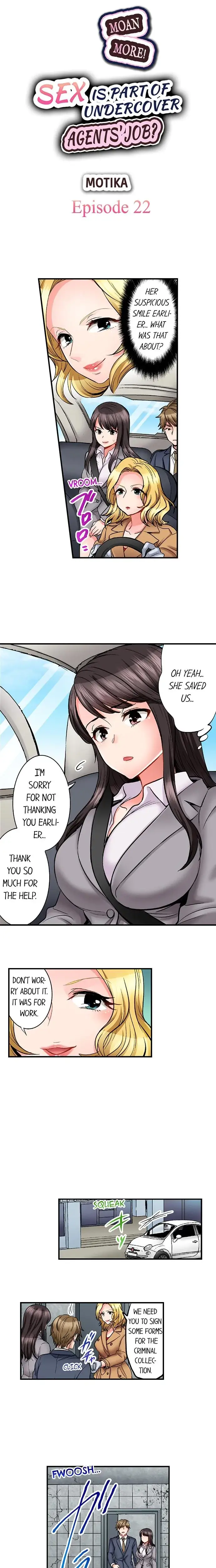 Sex Is Part Of Undercover Agents Job Chapter 22 - Page 1