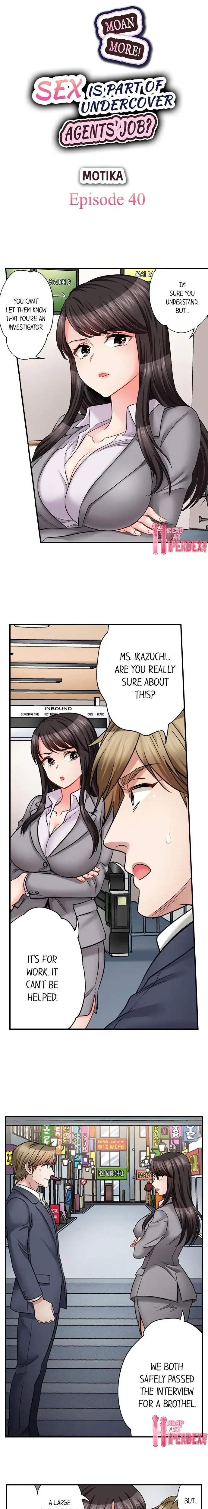 Sex Is Part Of Undercover Agents Job Chapter 40 - Page 1