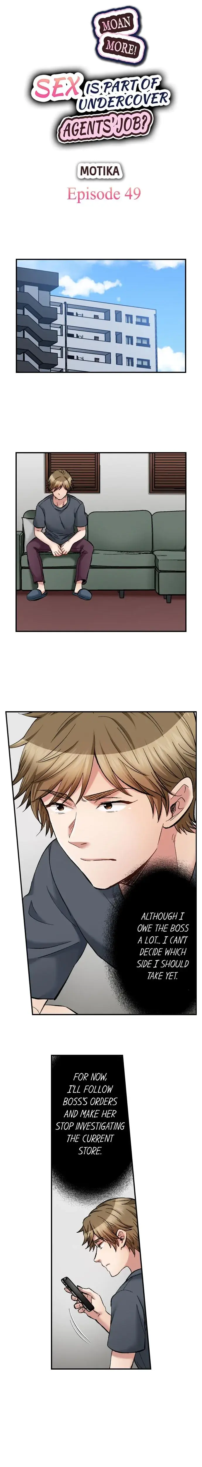 Sex Is Part Of Undercover Agents Job Chapter 49 - Page 1