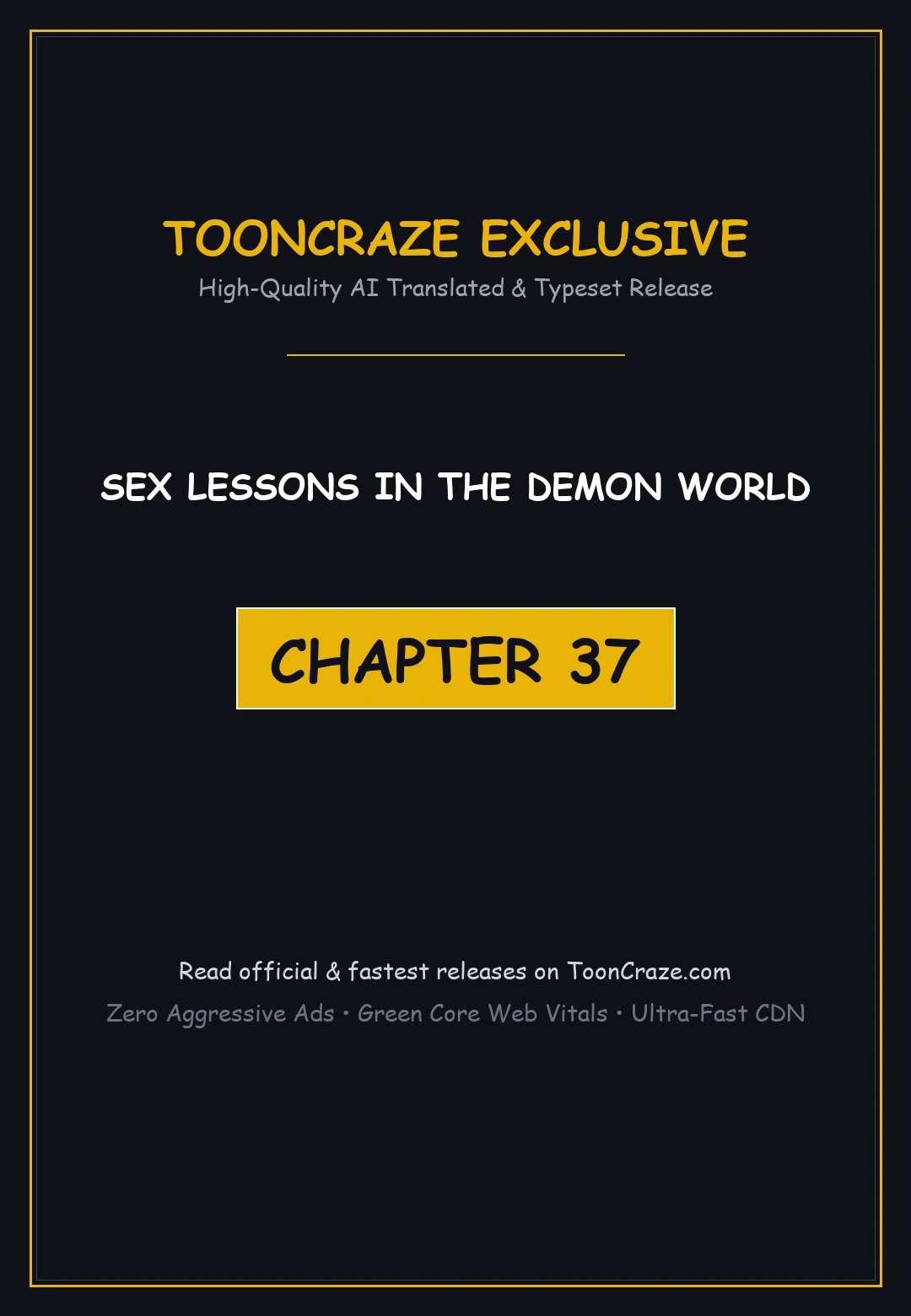 Sex Lessons In The Demon World Chapter 37 - Page 1