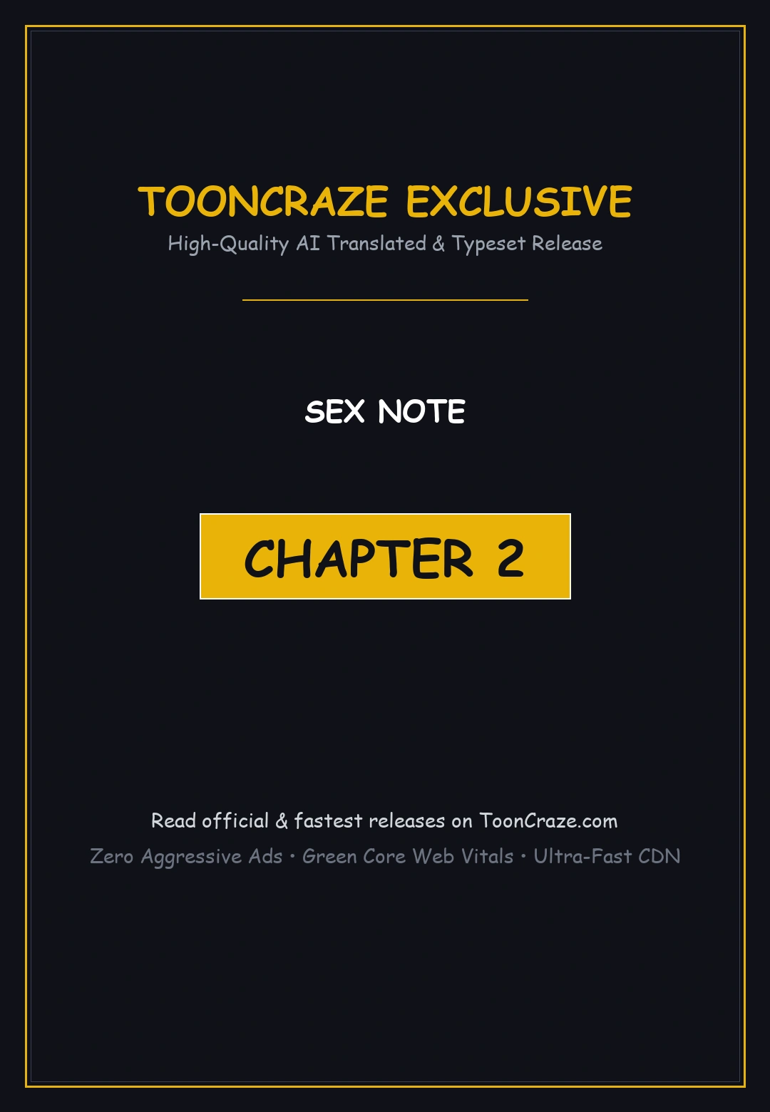 Sex Note Chapter 2 - Page 1