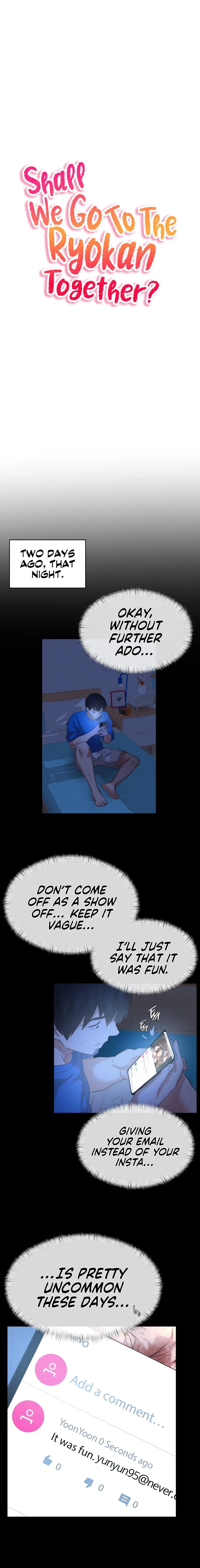 Shall We Go To The Ryokan Together Chapter 8 - Page 3