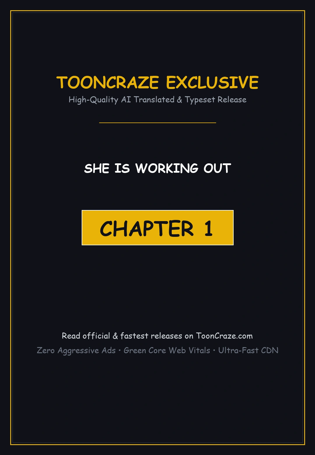She Is Working Out Chapter 1 - Page 1