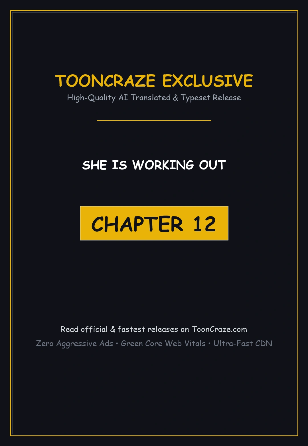 She Is Working Out Chapter 12 - Page 1